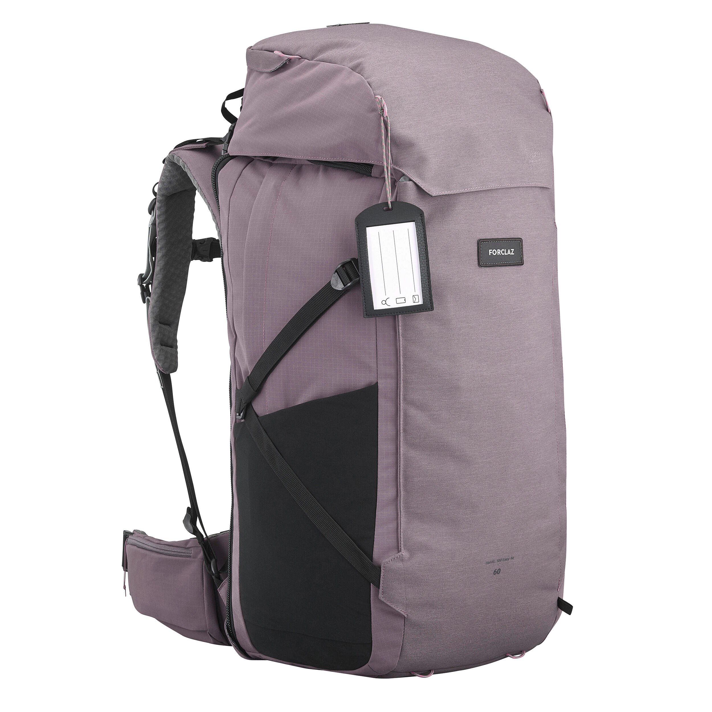 Forclaz Rucksack Backpacking Travel 500 Kofferöffnung 60 Liter Damen