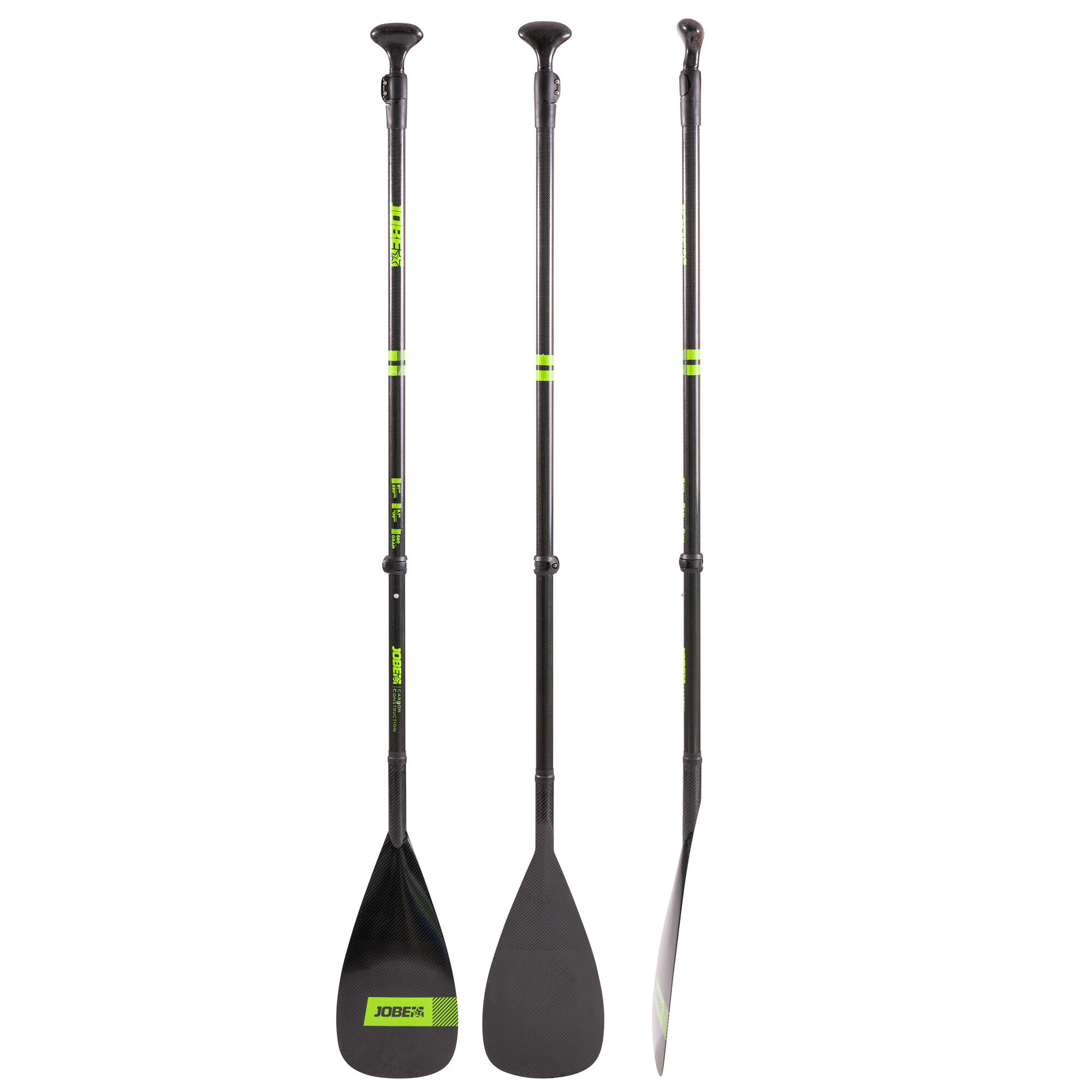 Jobe Paddel SUP Carbon PRO 3-teilig verstellbar Jobe | 180–220 cm