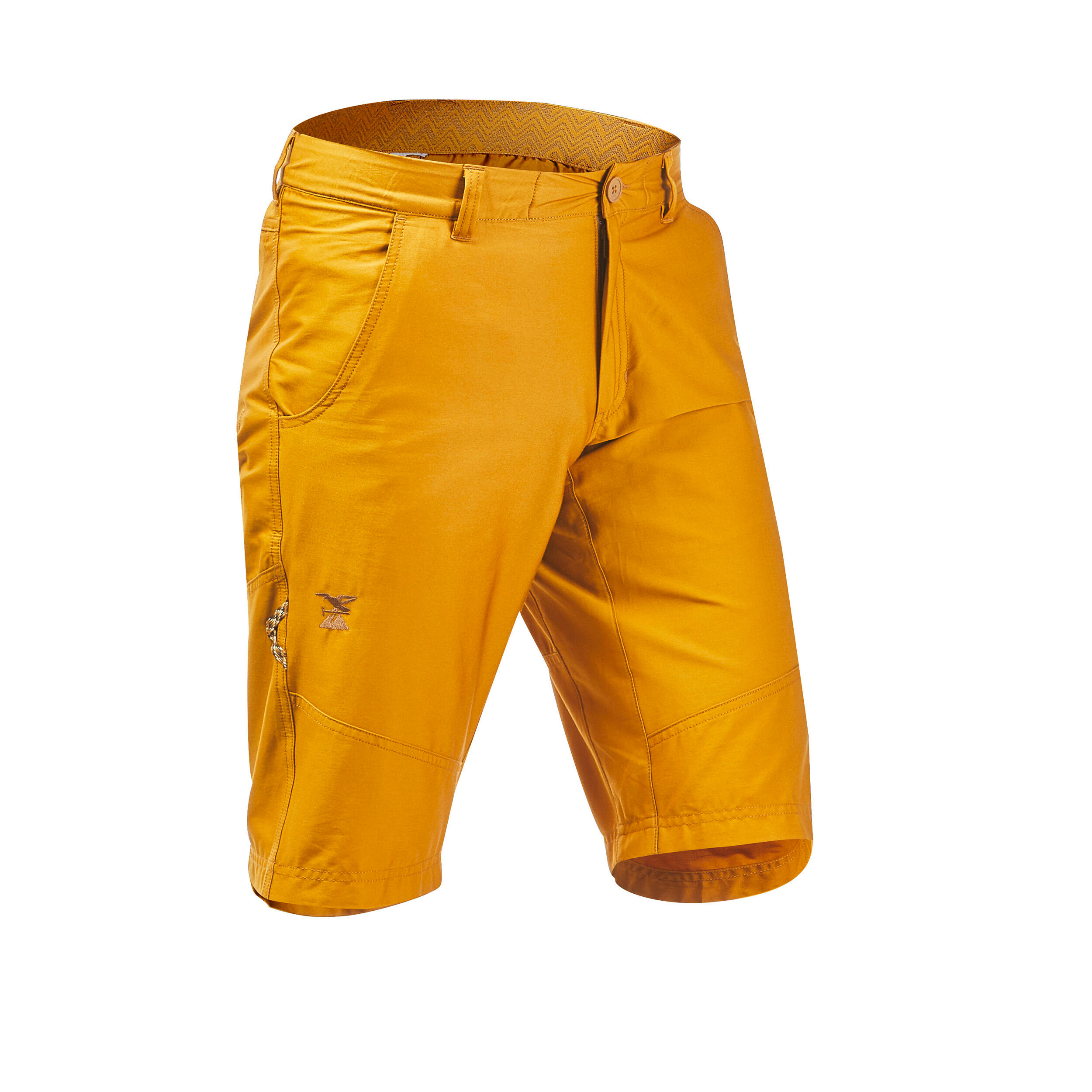 Simond Stretch-Shorts Vertika Herren okker