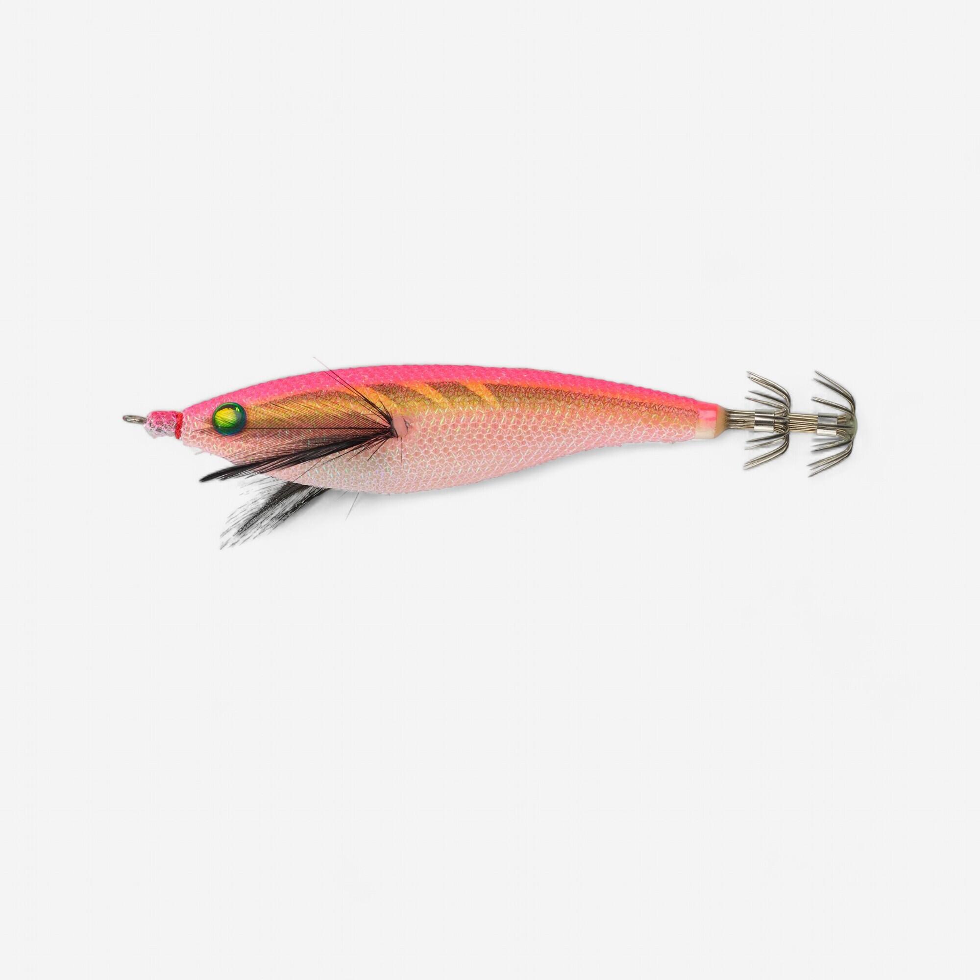Caperlan Tintenfischköder EBIFLO 2.5/110 schwimmend für Sepien/Kalmare neonpink