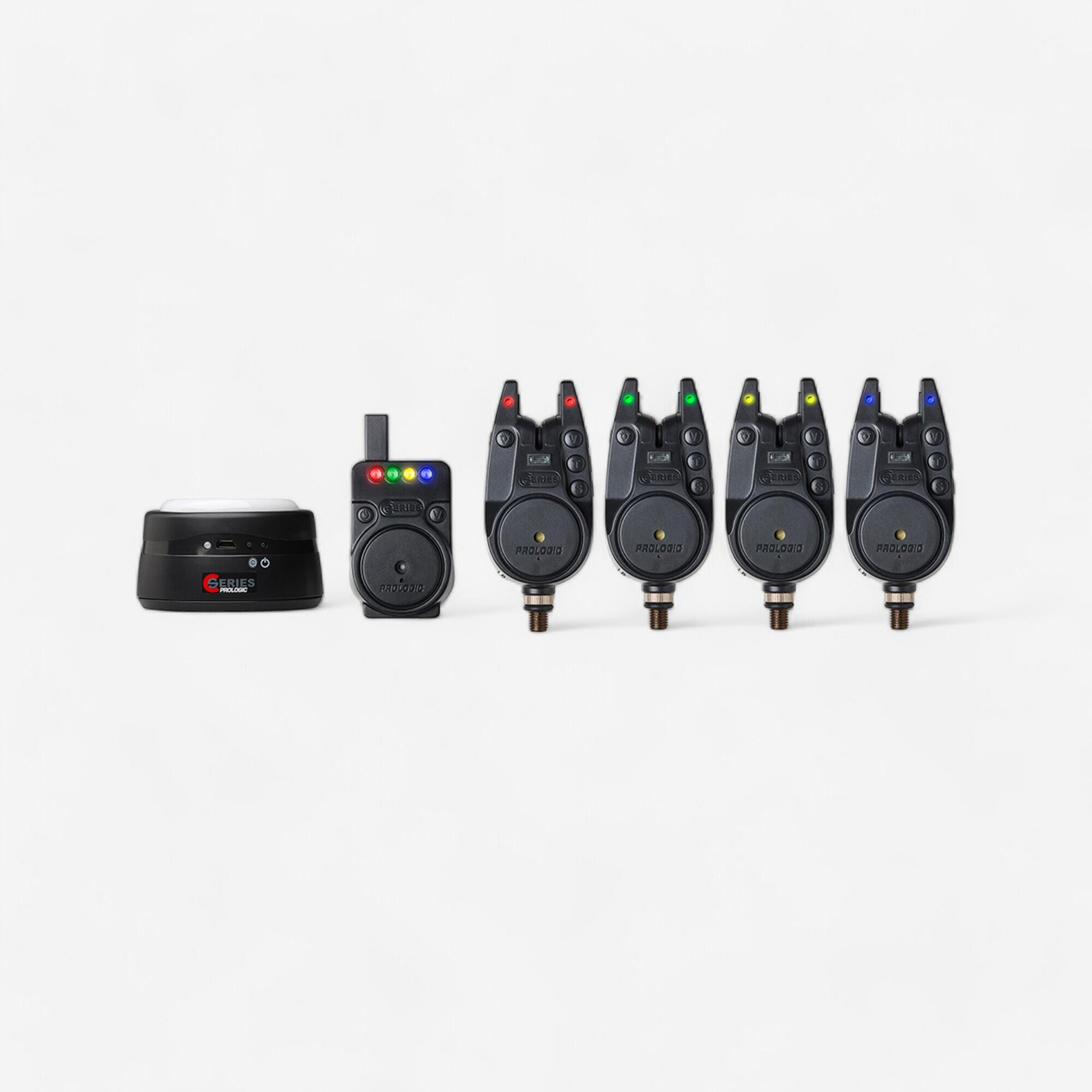 Prologic Bissanzeiger-Set Prologic C-Series 4 Bissanzeiger, Funkbox, Lampe