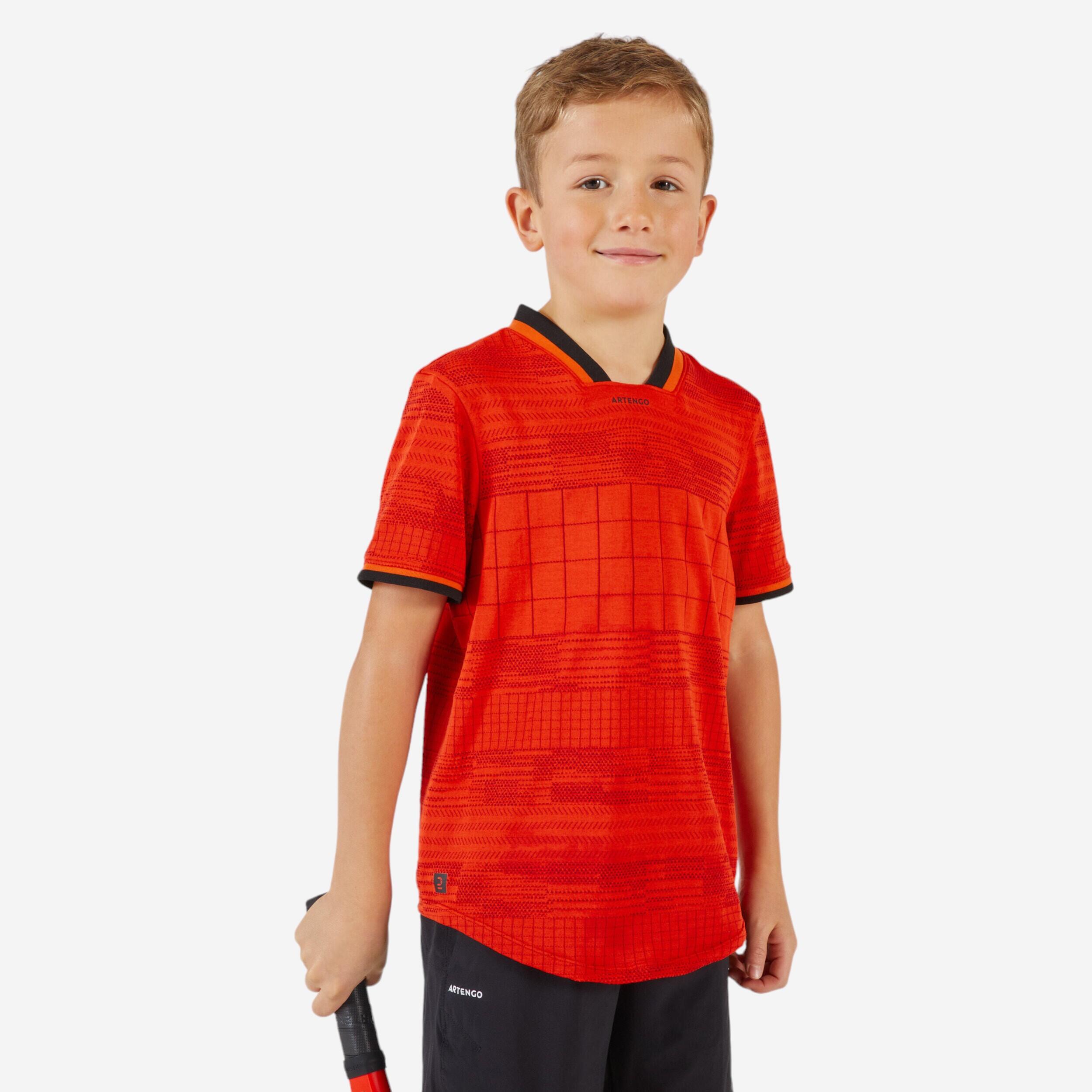 Artengo Tennis T-Shirt Kinder TTS900 rot