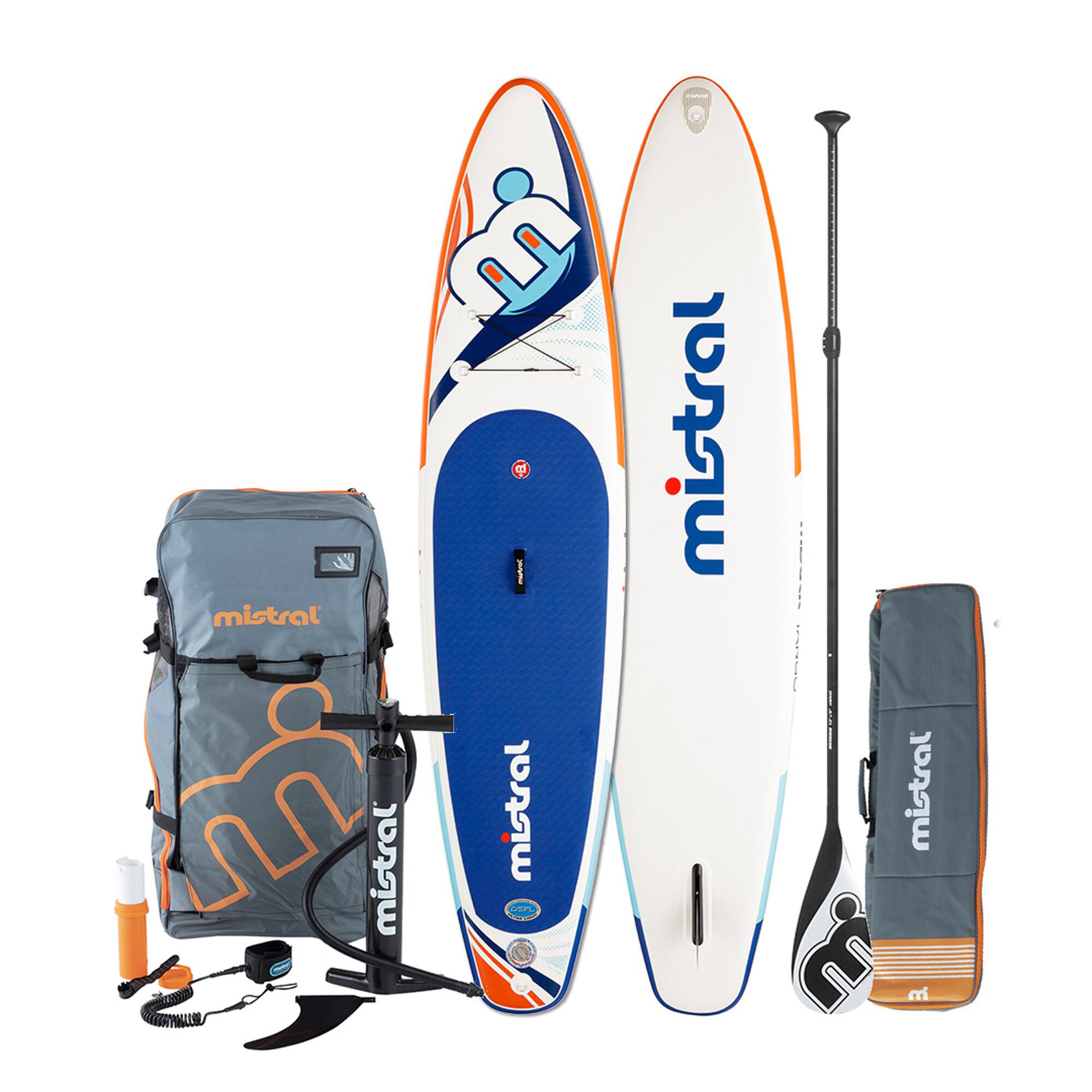 Mistral SUP Set Stand up Paddle aufblasbar DSFL Technologie 11´5 - Mistral Tango