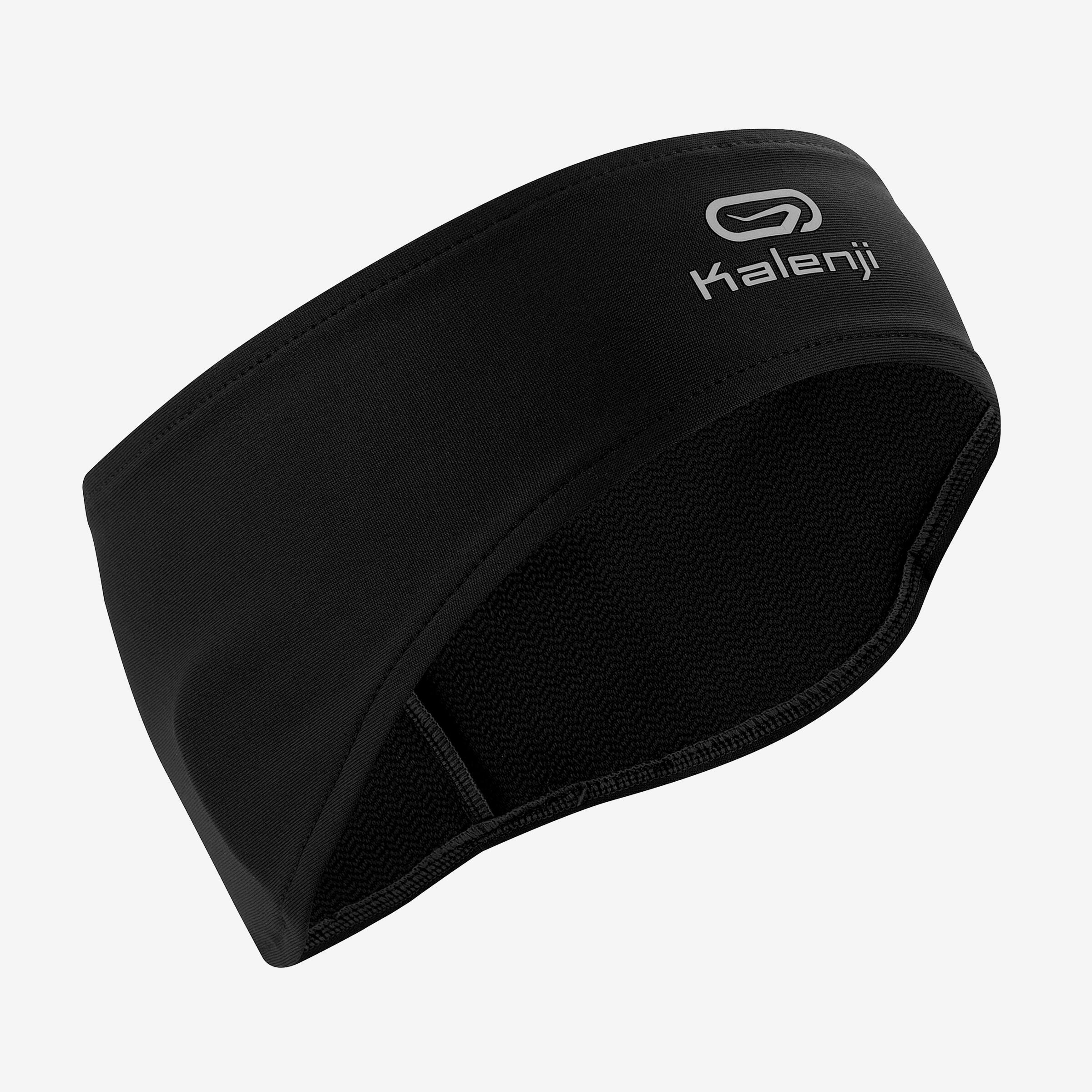 Kalenji Laufstirnband warm schwarz