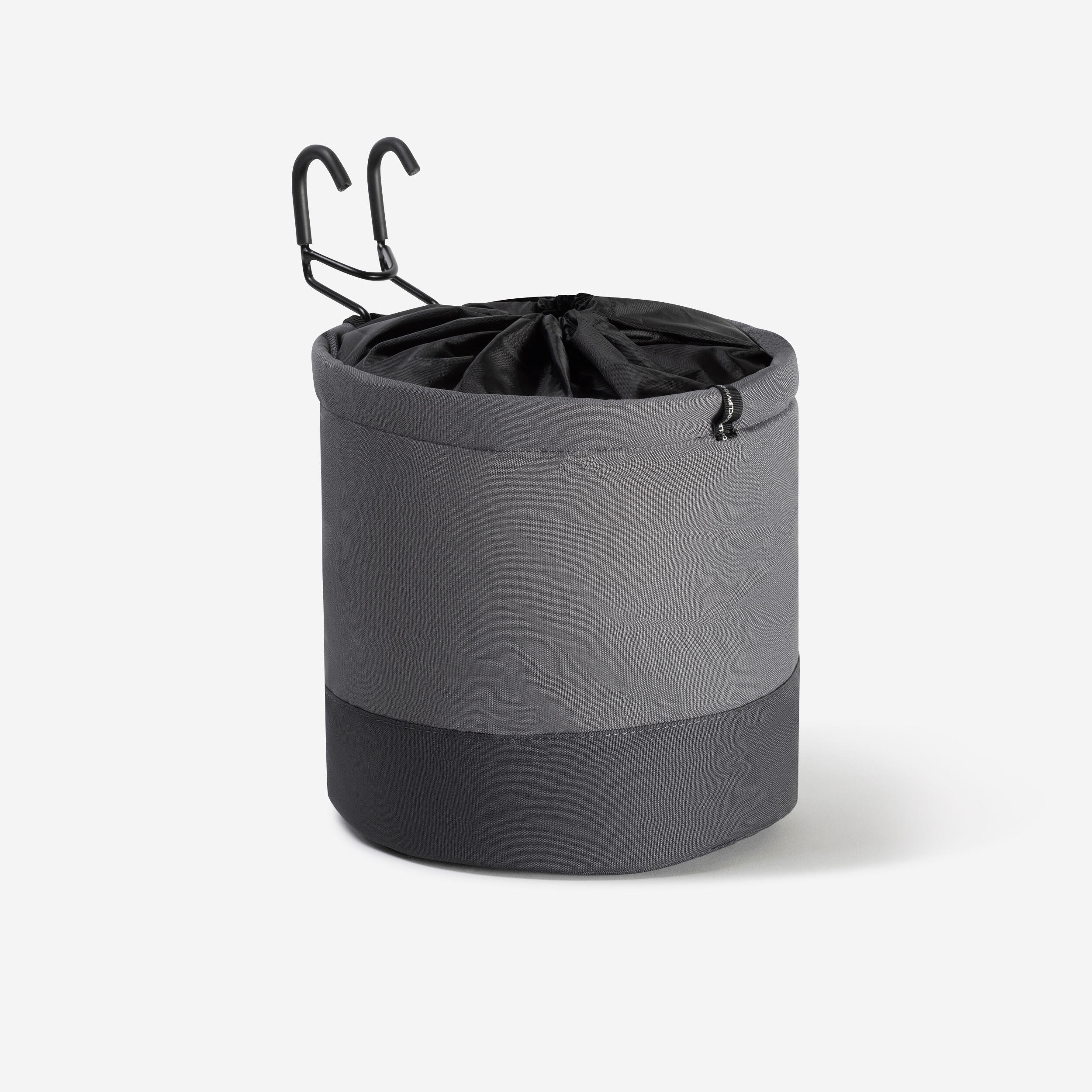 Btwin Fahrradkorb Klapprad komprimierbar 10 l grau