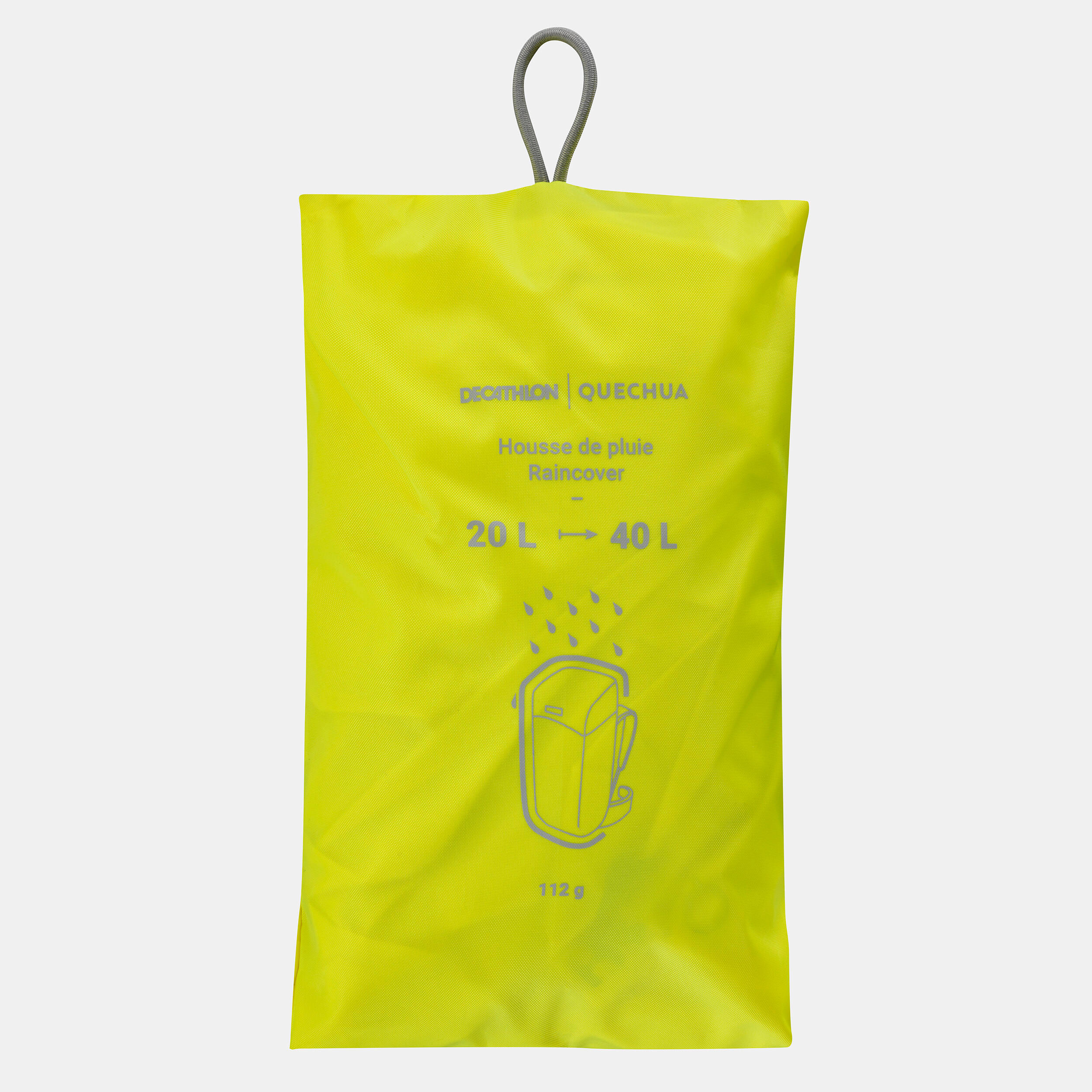 Forclaz Regenschutzhülle für Wanderrucksack 20–40 Liter