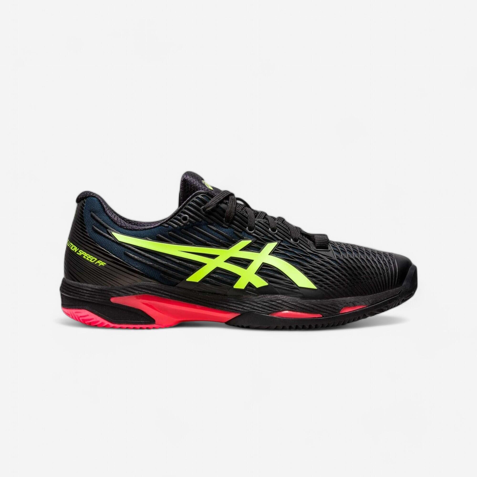 Asics Asics Tennisschuhe Herren Gel Solution Speed FF 2 Sandplatz schwarz/gelb