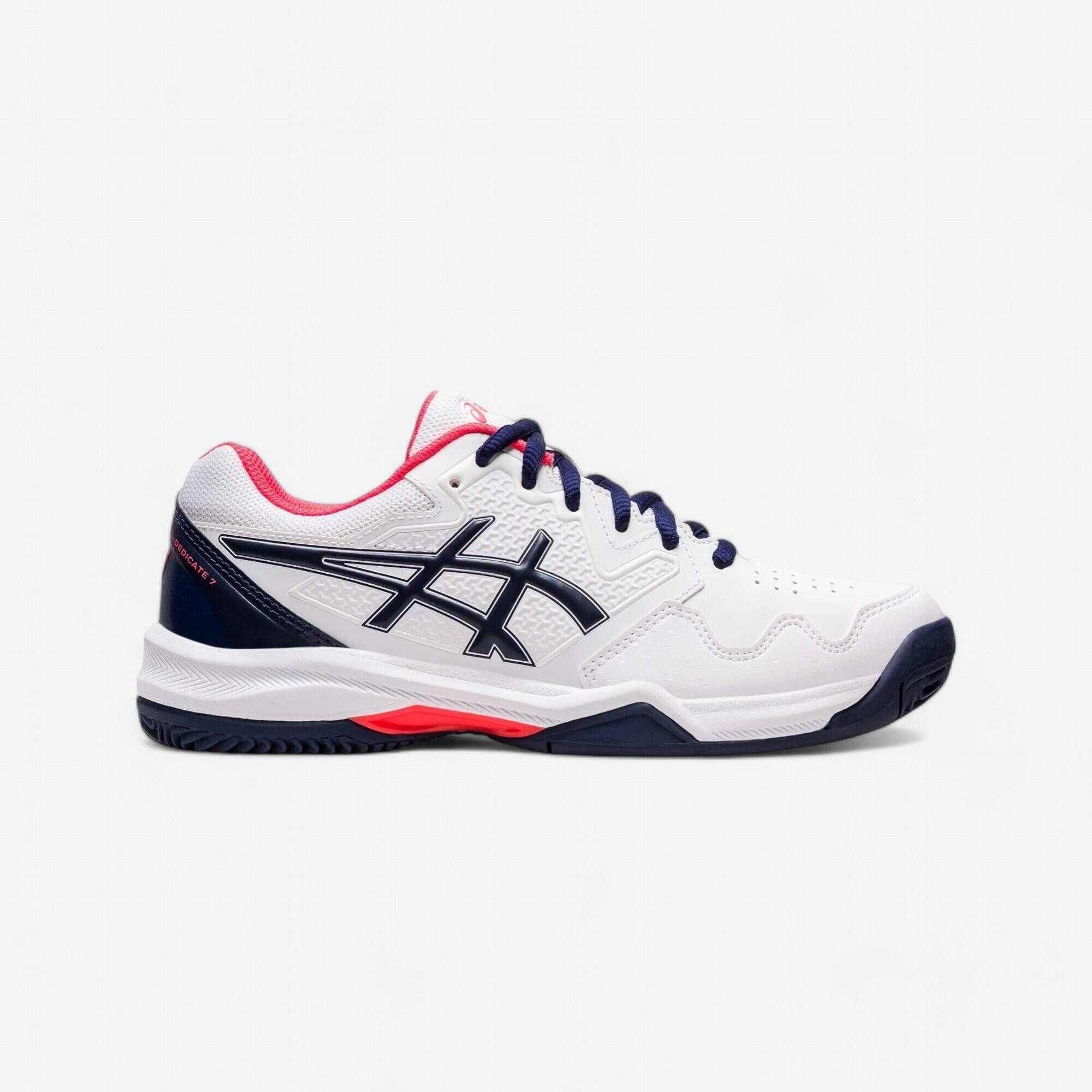 Asics Asics Tennisschuhe Damen Gel Dedicate Sandplatz weiss/marineblau