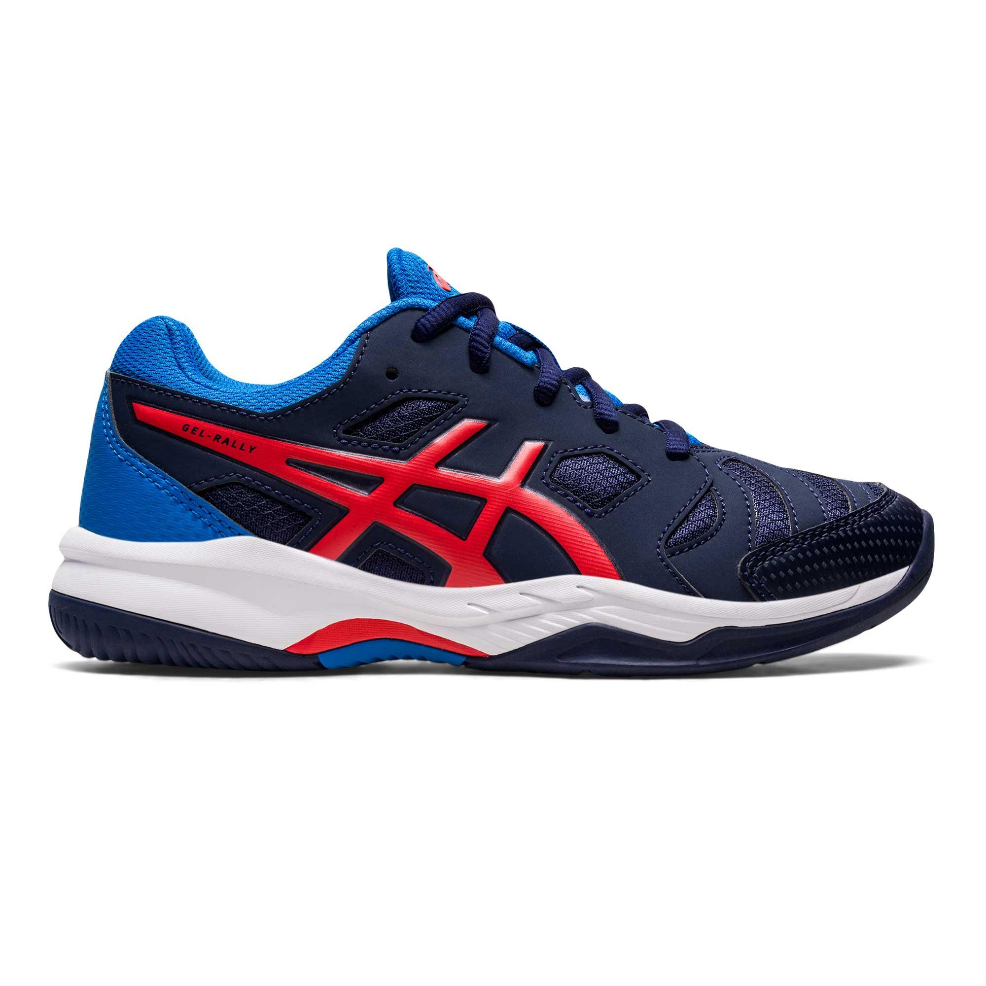 Asics Asics Tennisschuhe Gel Rally Kinder blau