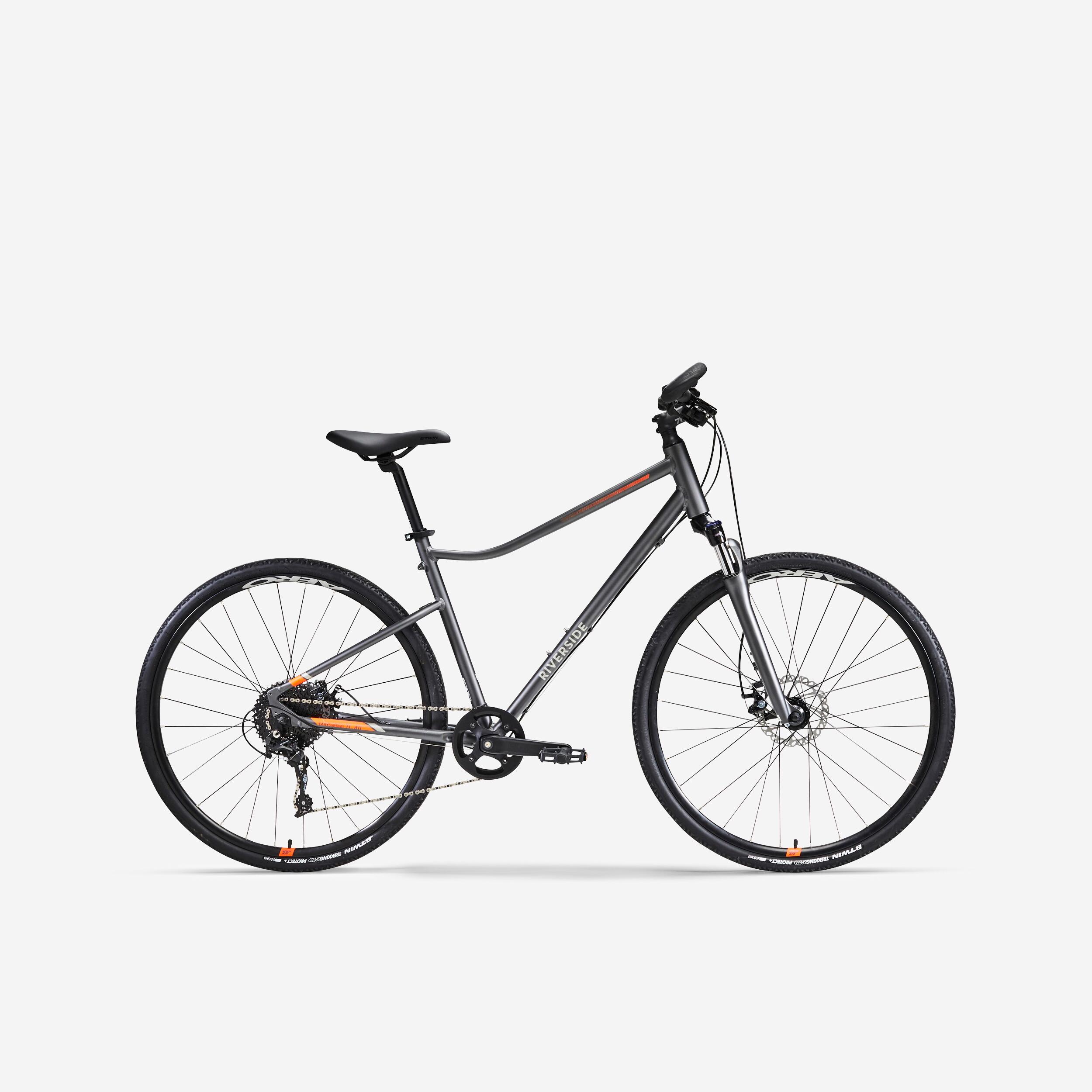 Riverside Cross Bike 28 Zoll Riverside 700 grau/orange