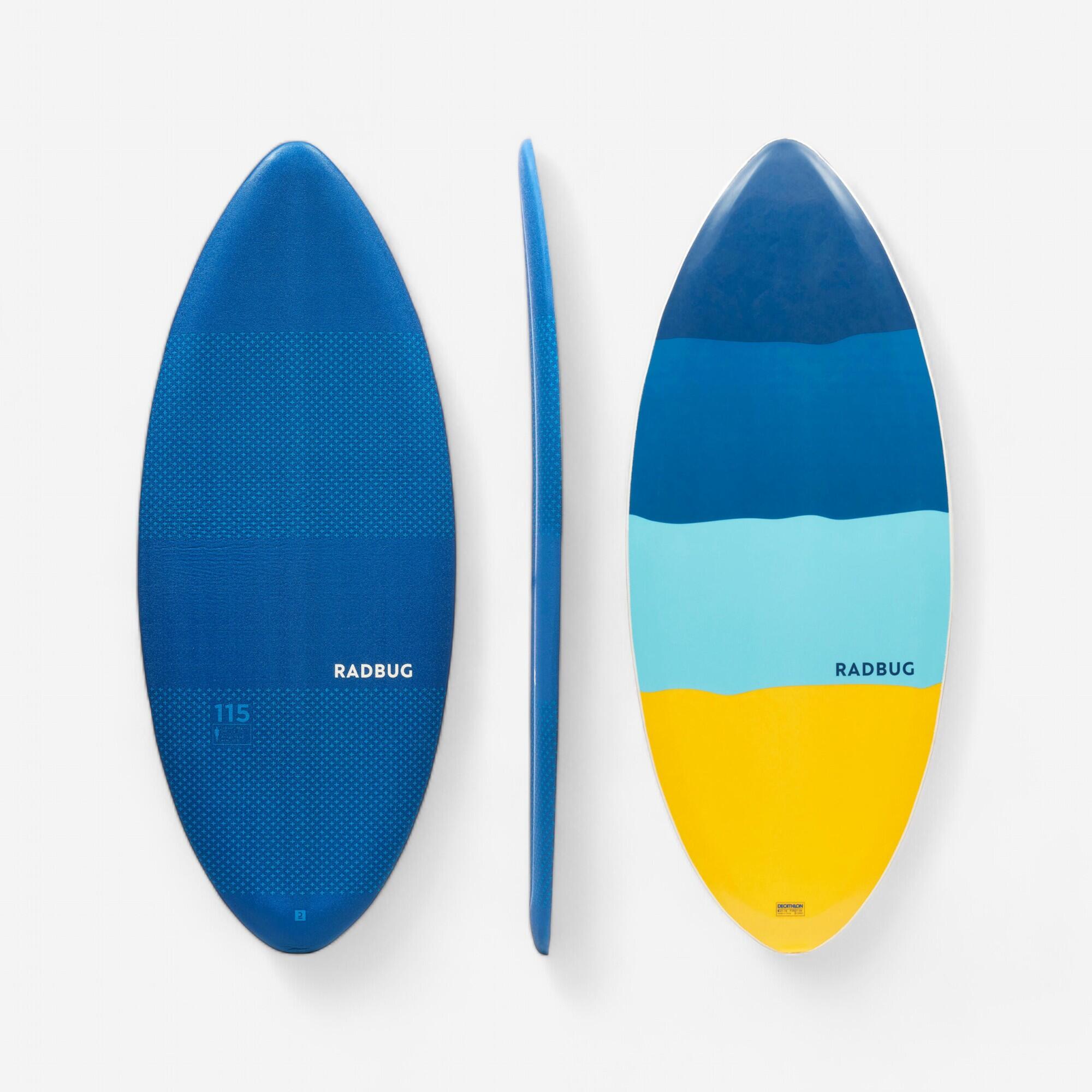Radbug Skimboard Schaumstoff Kinder blau/türkis
