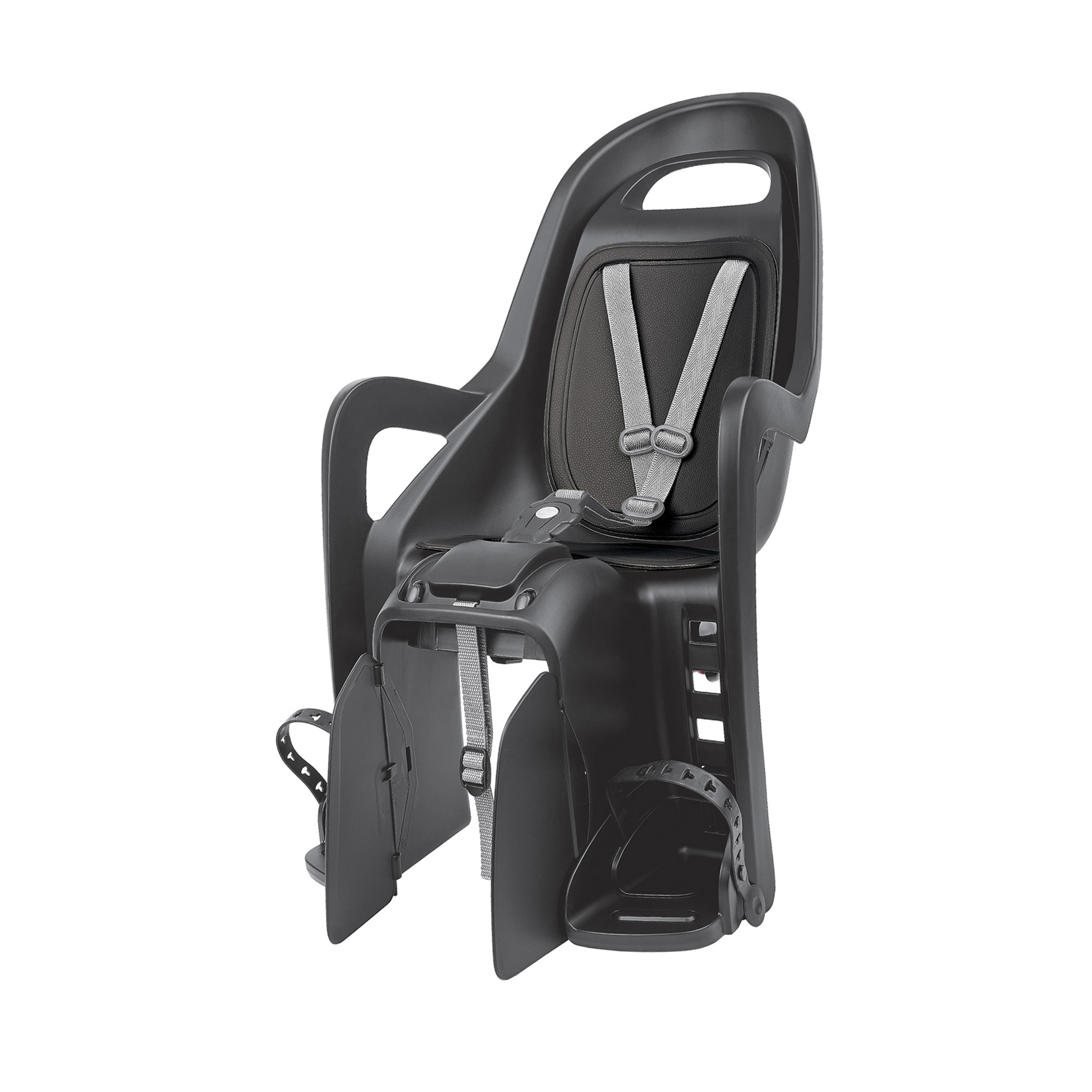 Polisport Fahrrad-Kindersitz Groovy Gepäckträgermontage schwarz