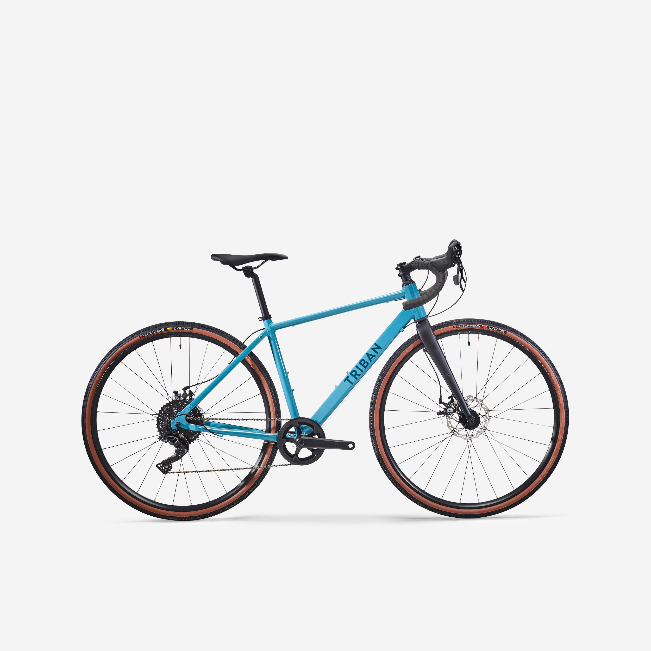 Triban Gravel Bike Damen - GRVL 120 blau