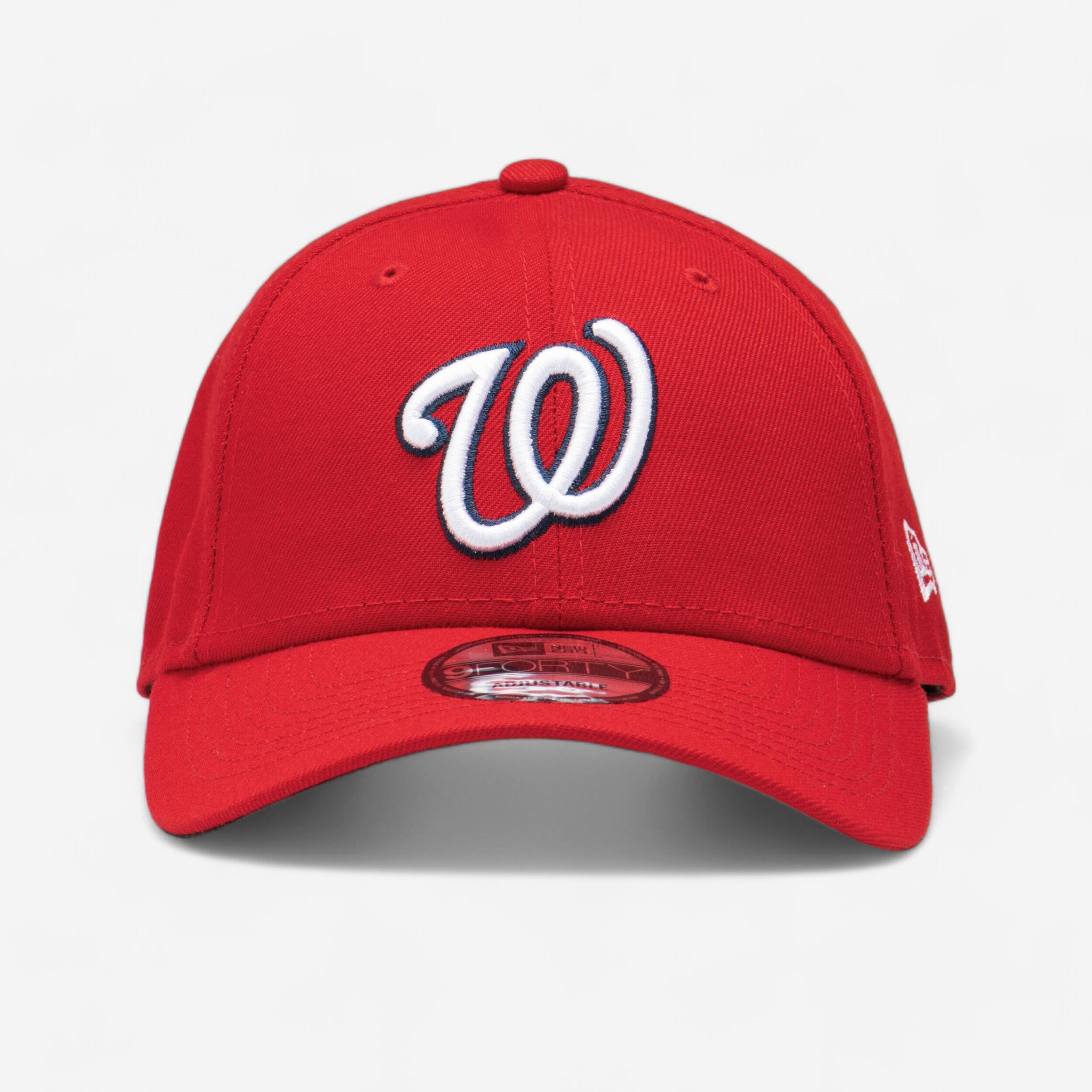New Era Baseball Cap MLB Washington Nationals Damen/Herren rot