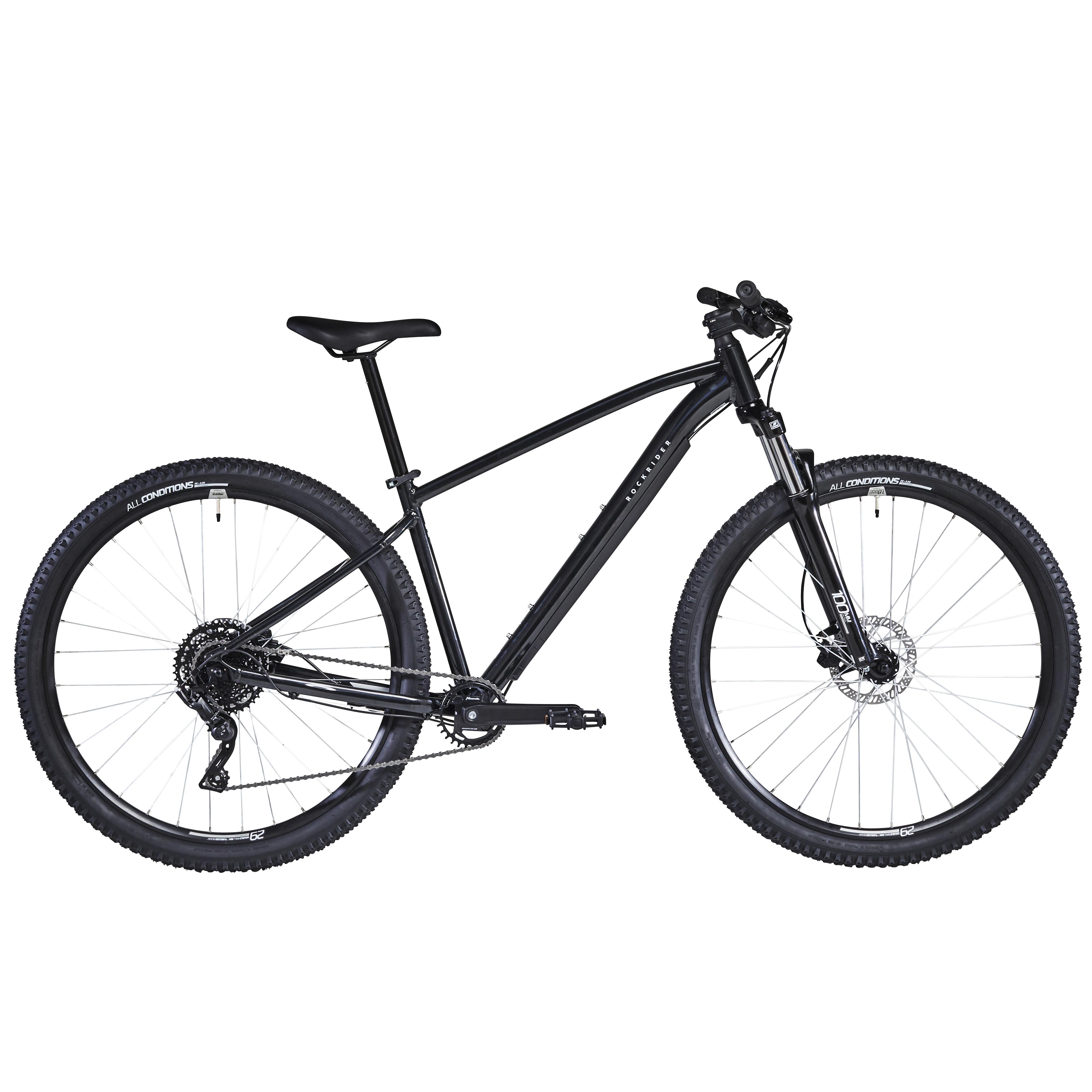 Rockrider MTB Trekking 29" Explore 500 schwarz