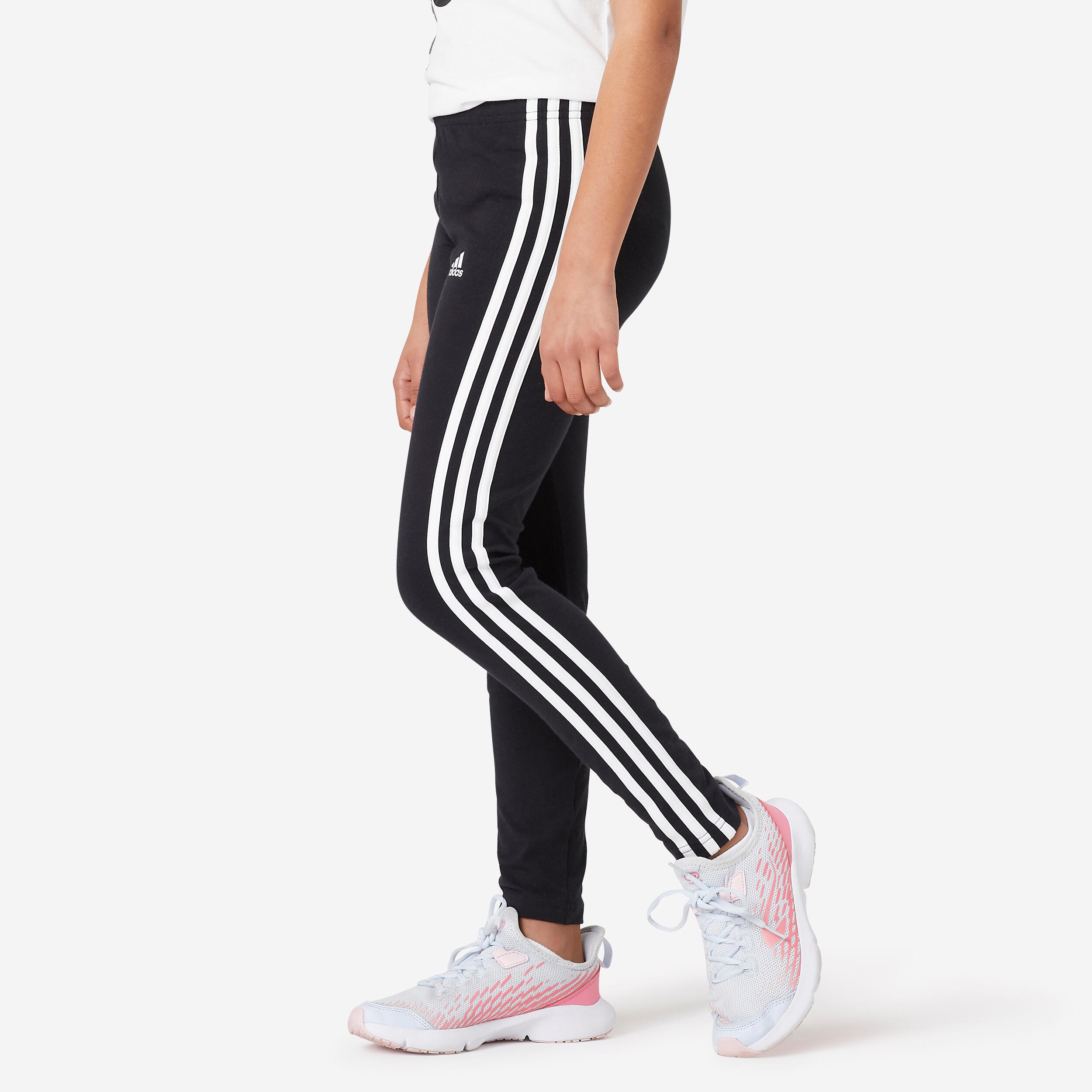 Adidas Leggings 3 Streifen Kinder schwarz