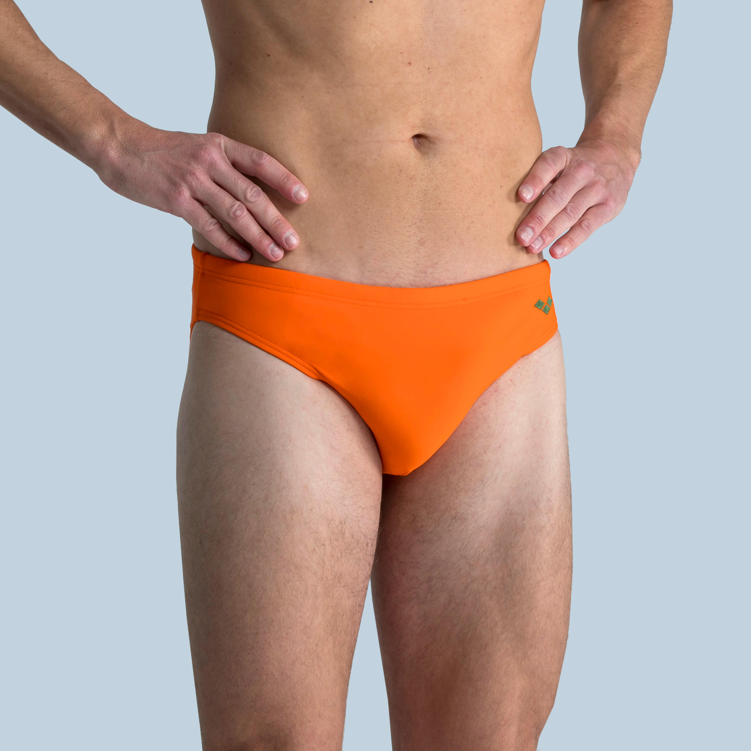 Arena Badehose Slip Arena Santa Herren orange OS