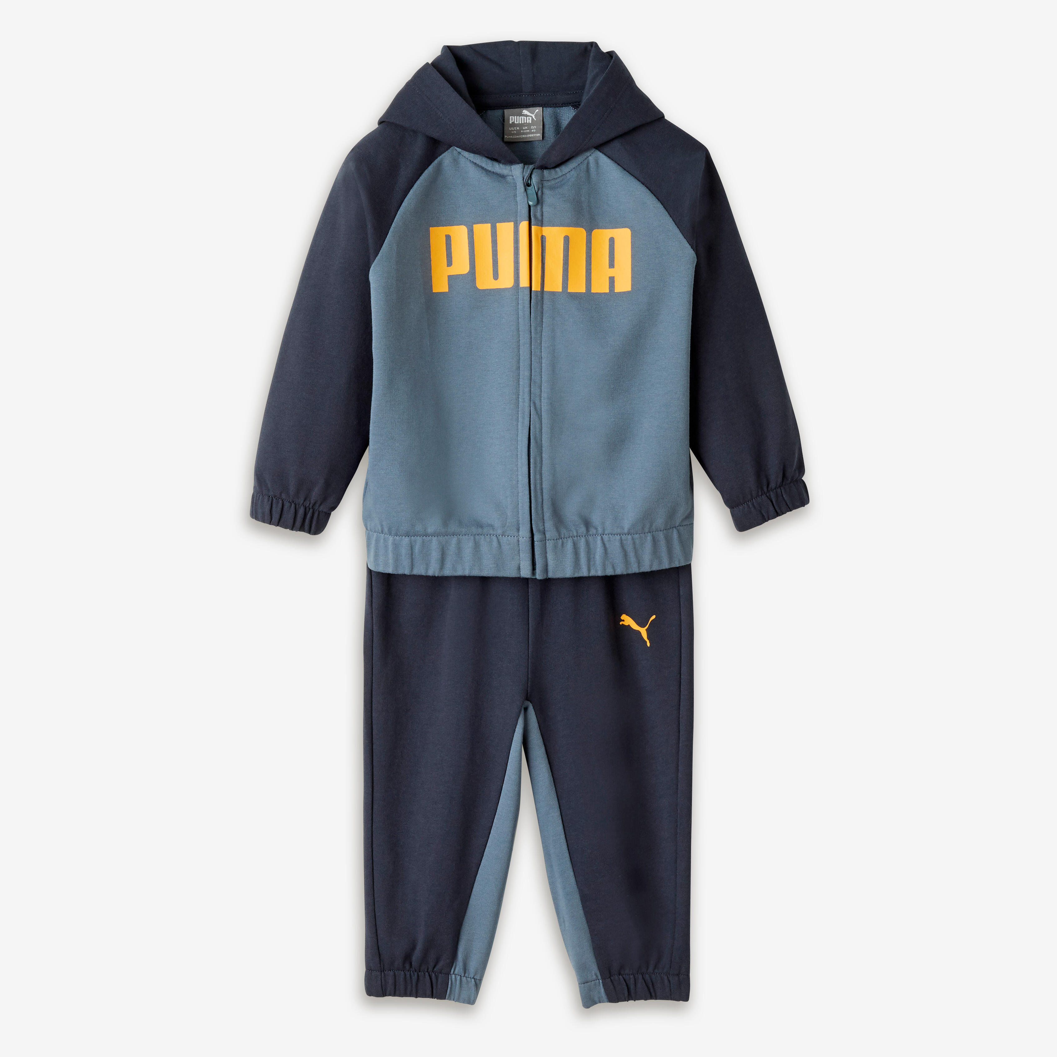 Puma PUMA Trainingsanzug Baby/Kleinkinder warm - blau/ocker