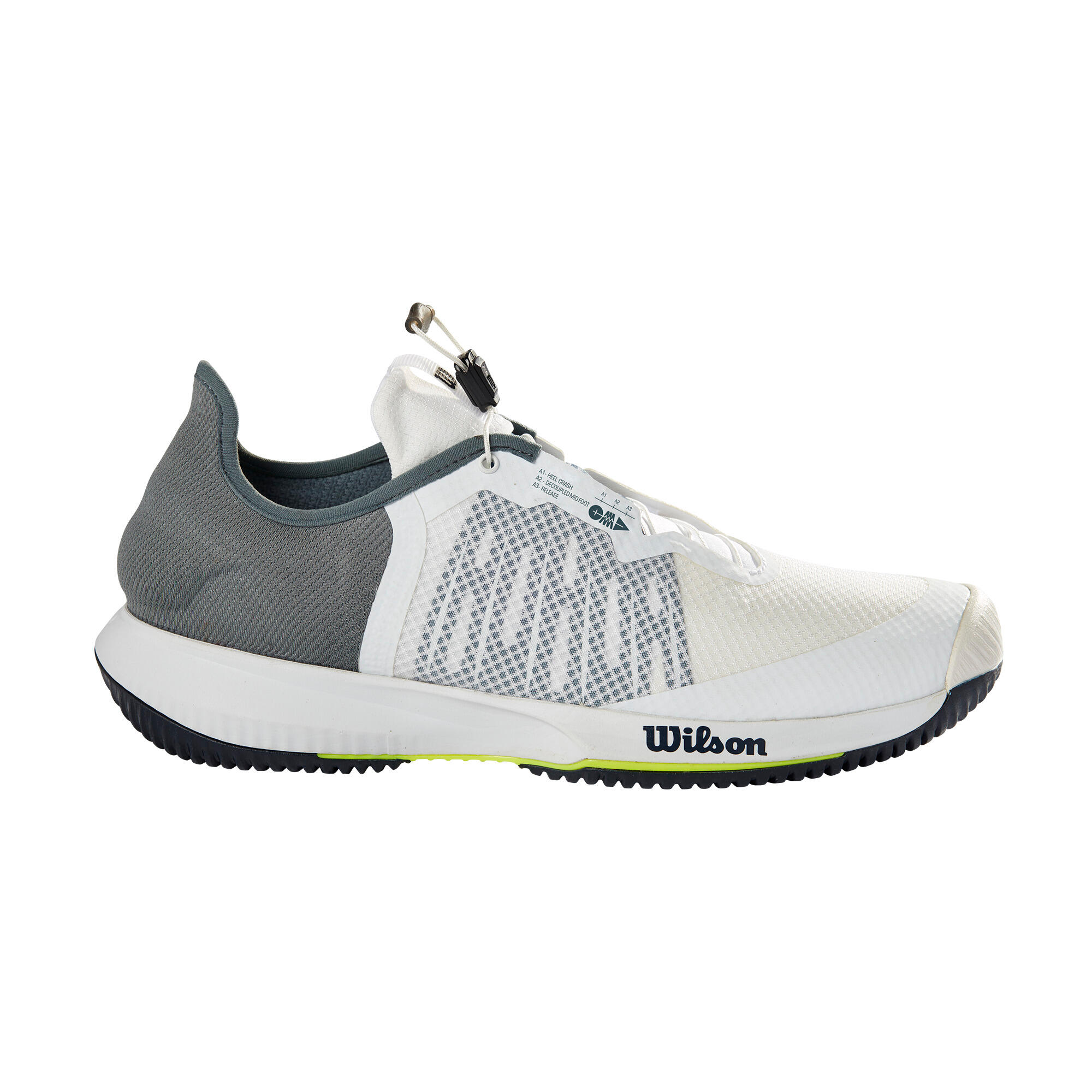 Wilson Tennisschuhe Herren Wilson Kaos Rapide Multicourt weiss