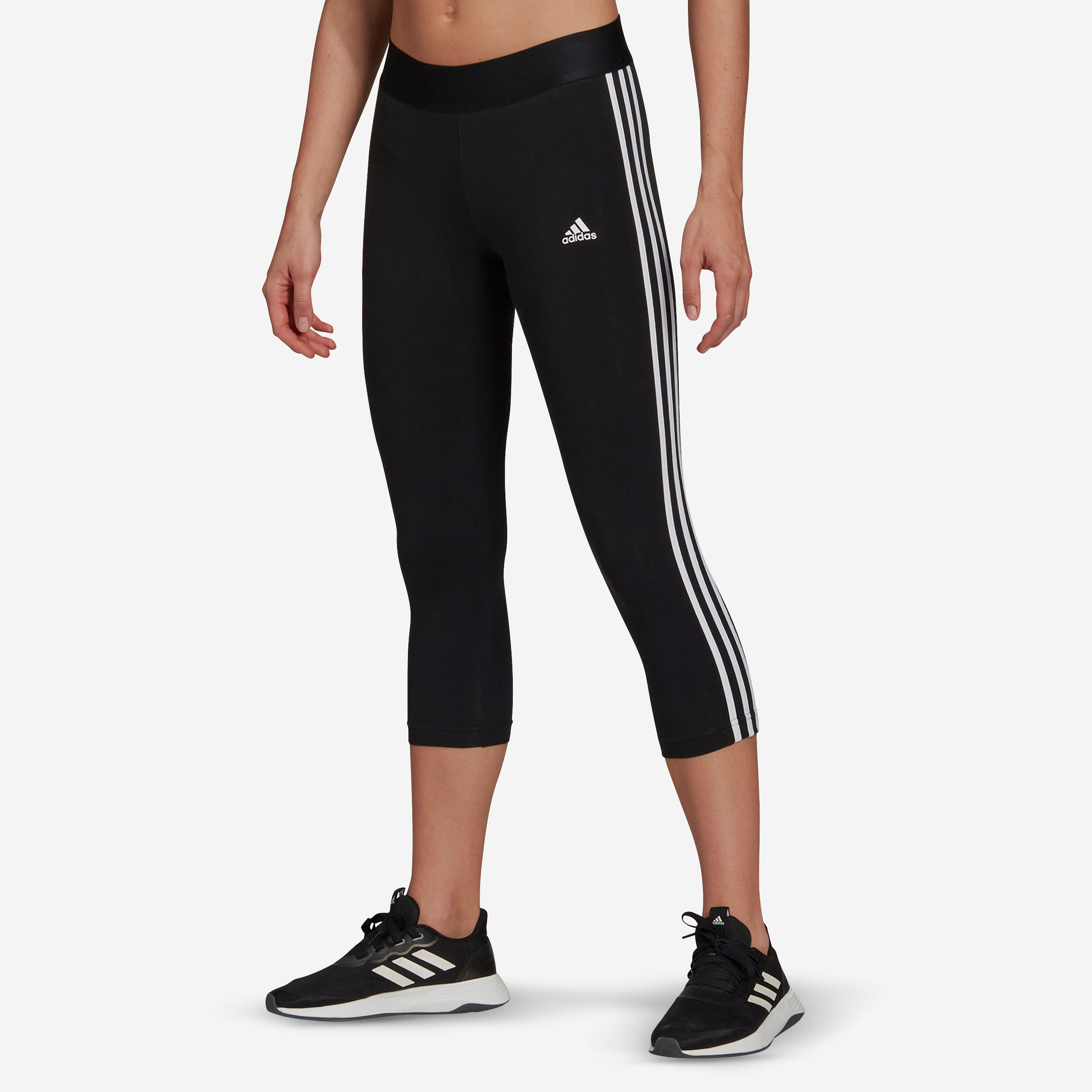 Adidas Leggings 7/8 Fitness Adidas Essentials Damen schwarz