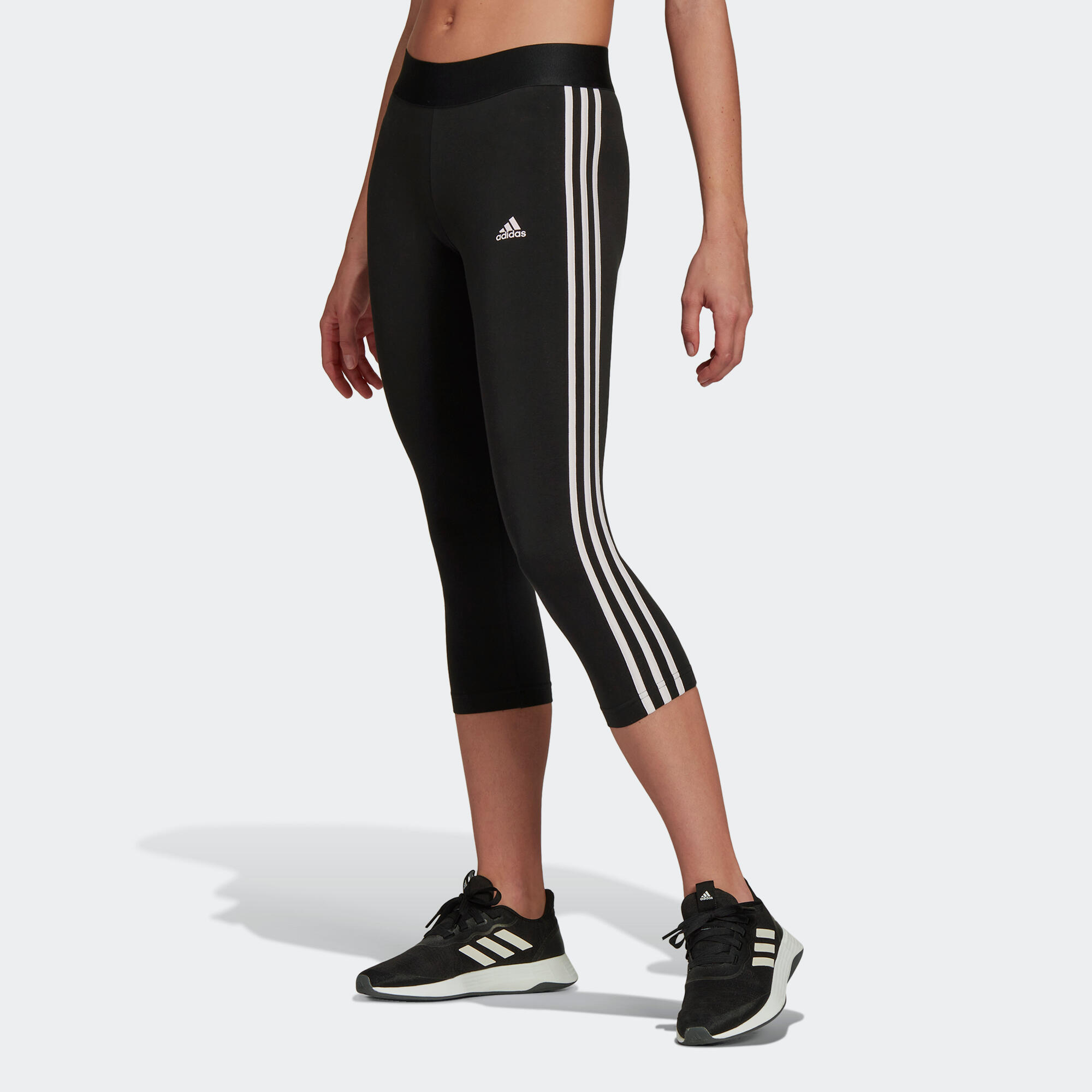 Adidas Leggings 7/8 Adidas Essentials Damen schwarz