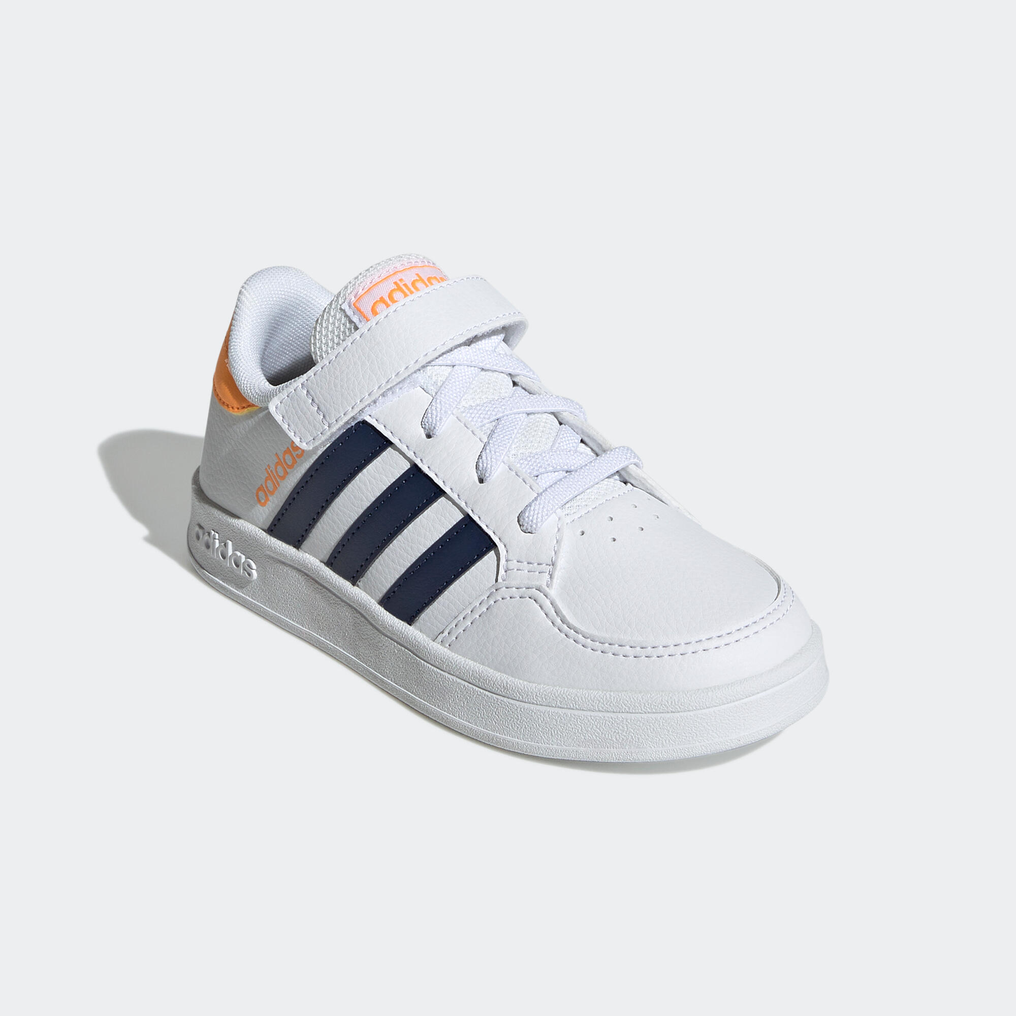 Adidas Adidas Sportschuhe Breaknet Kinder Klettverschluss - weiss