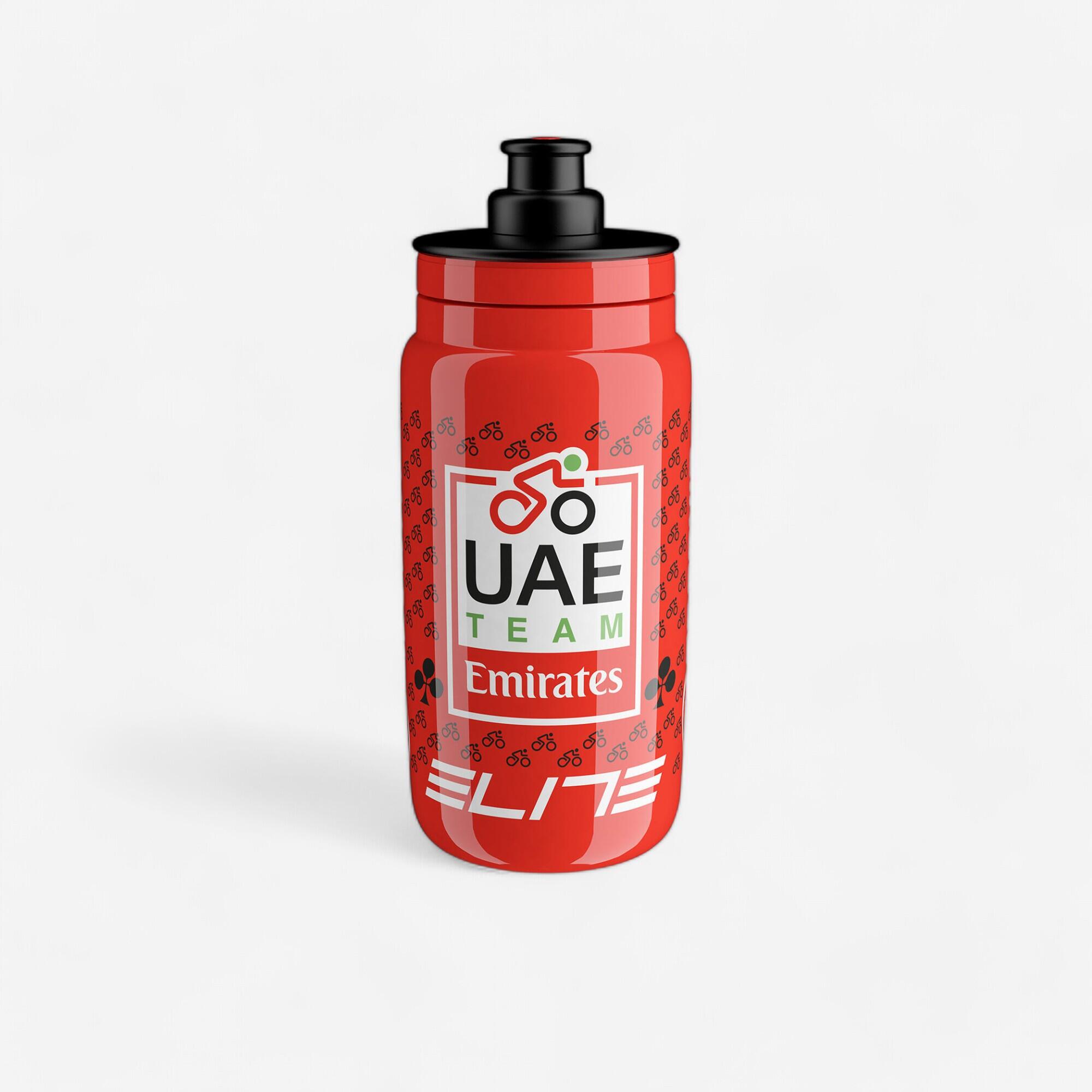 Elite Fahrradflasche Fly Team UAE 550 ml 2022