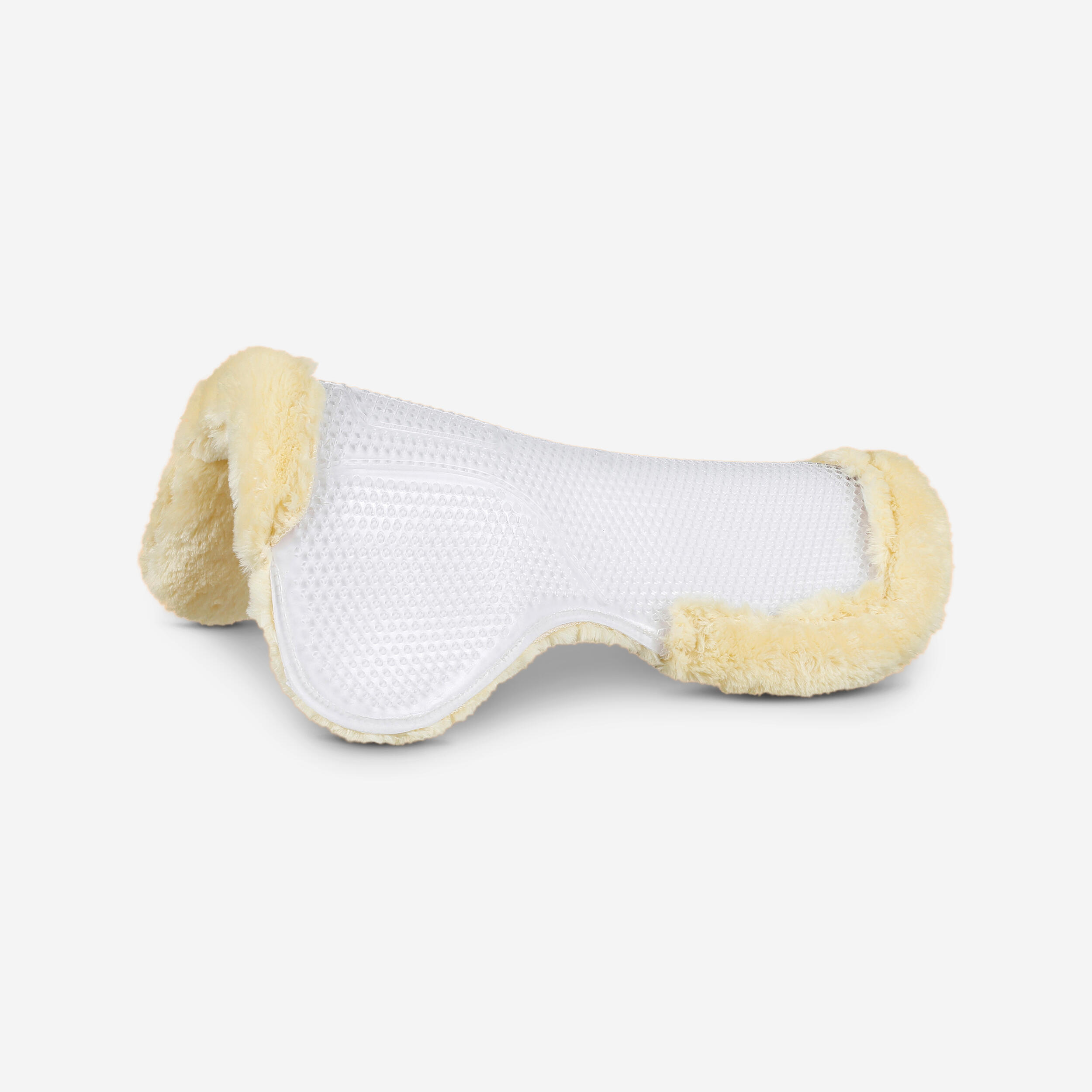 Fouganza Sattelpad Gel/Wolle Pony/Pferd beige