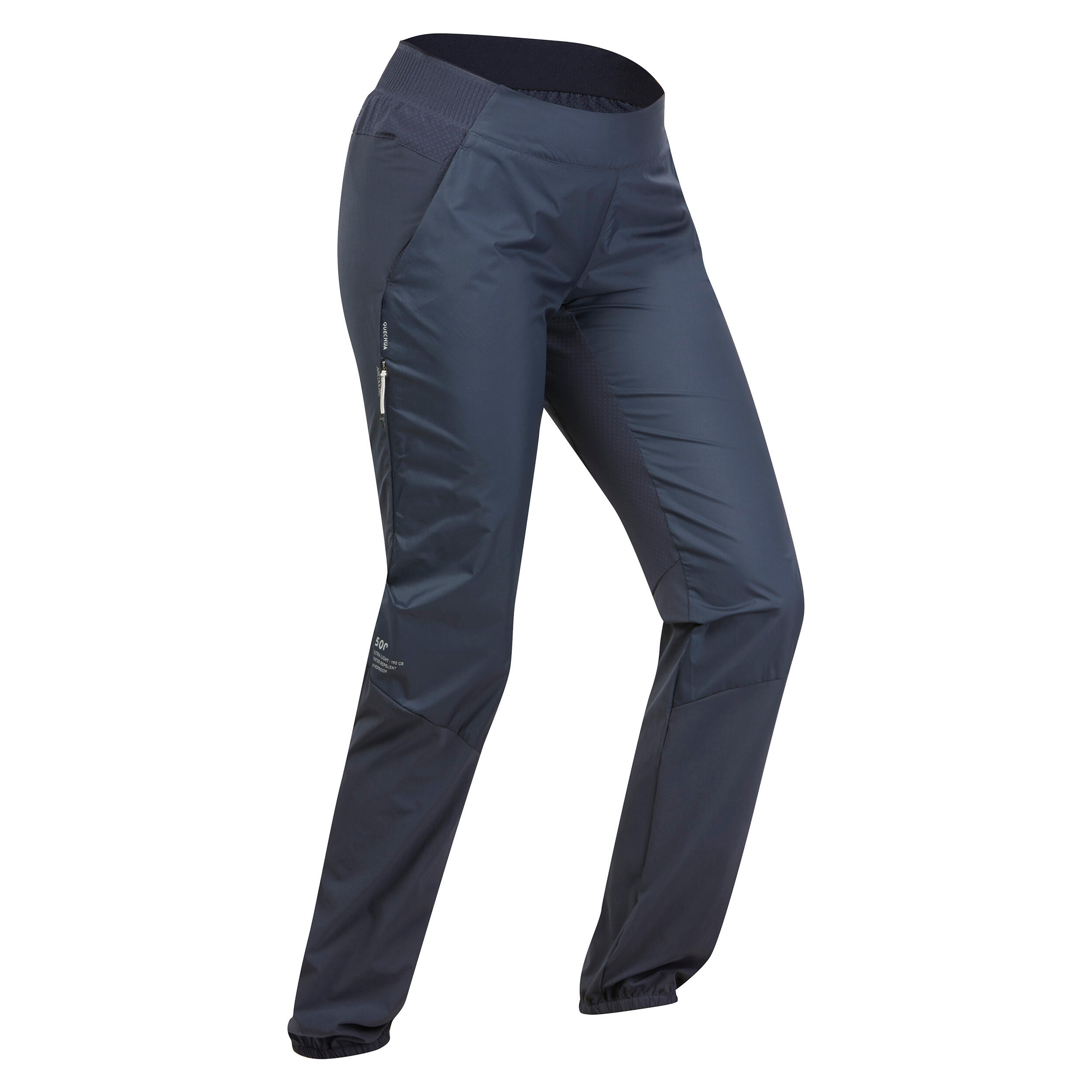 Quechua Wanderhose Speed Hiking FH500 ultraleicht Damen blau