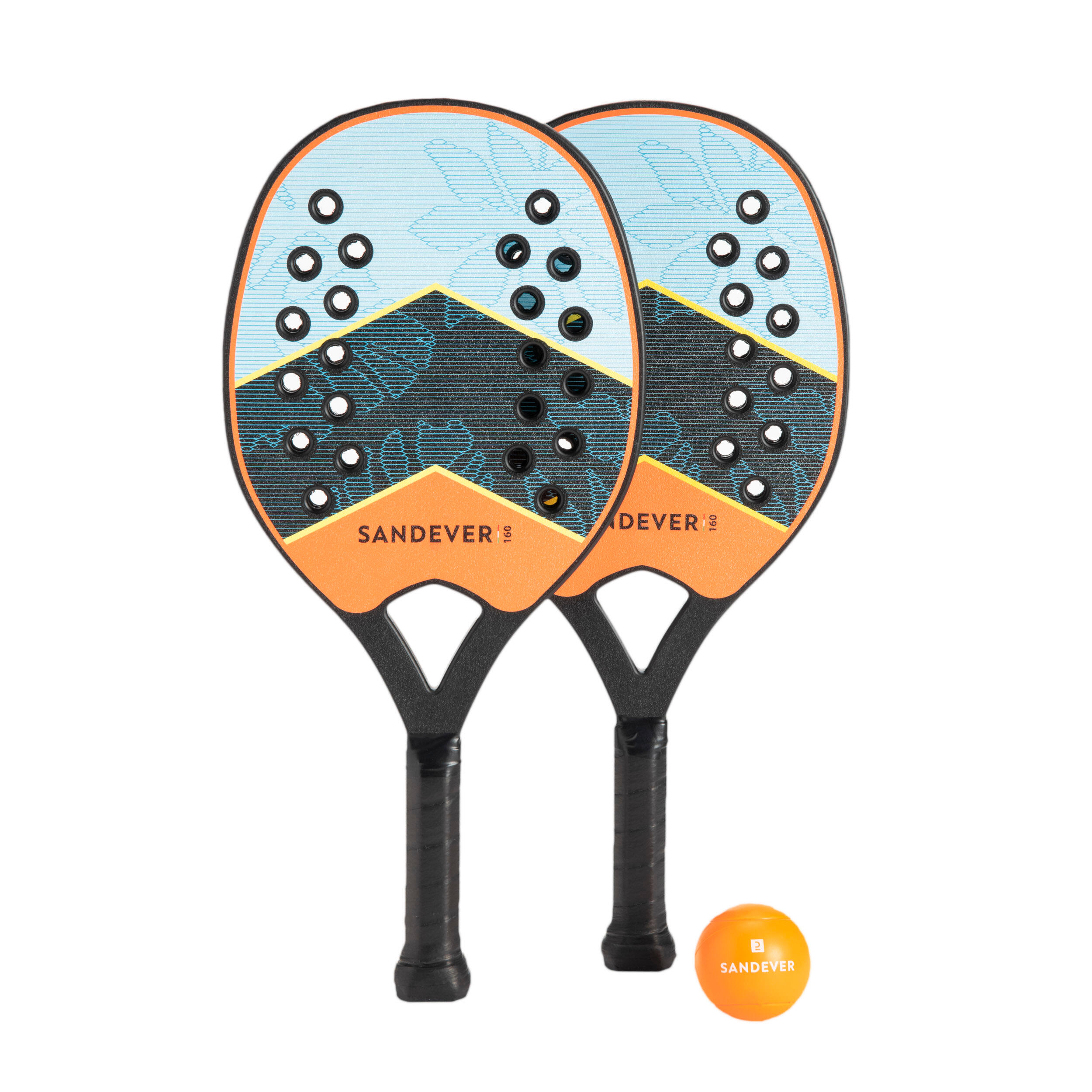 Sandever Beachtennisschläger Set BTR160 OV
