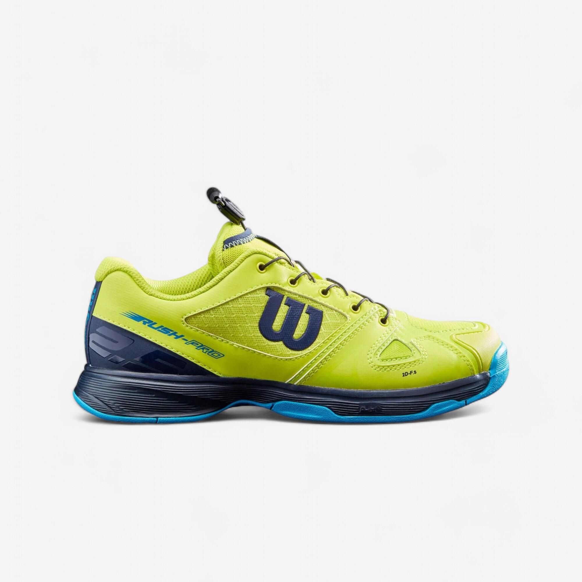 Wilson Tennisschuhe Kinder - Wilson Rush Pro Kinder QL gelb