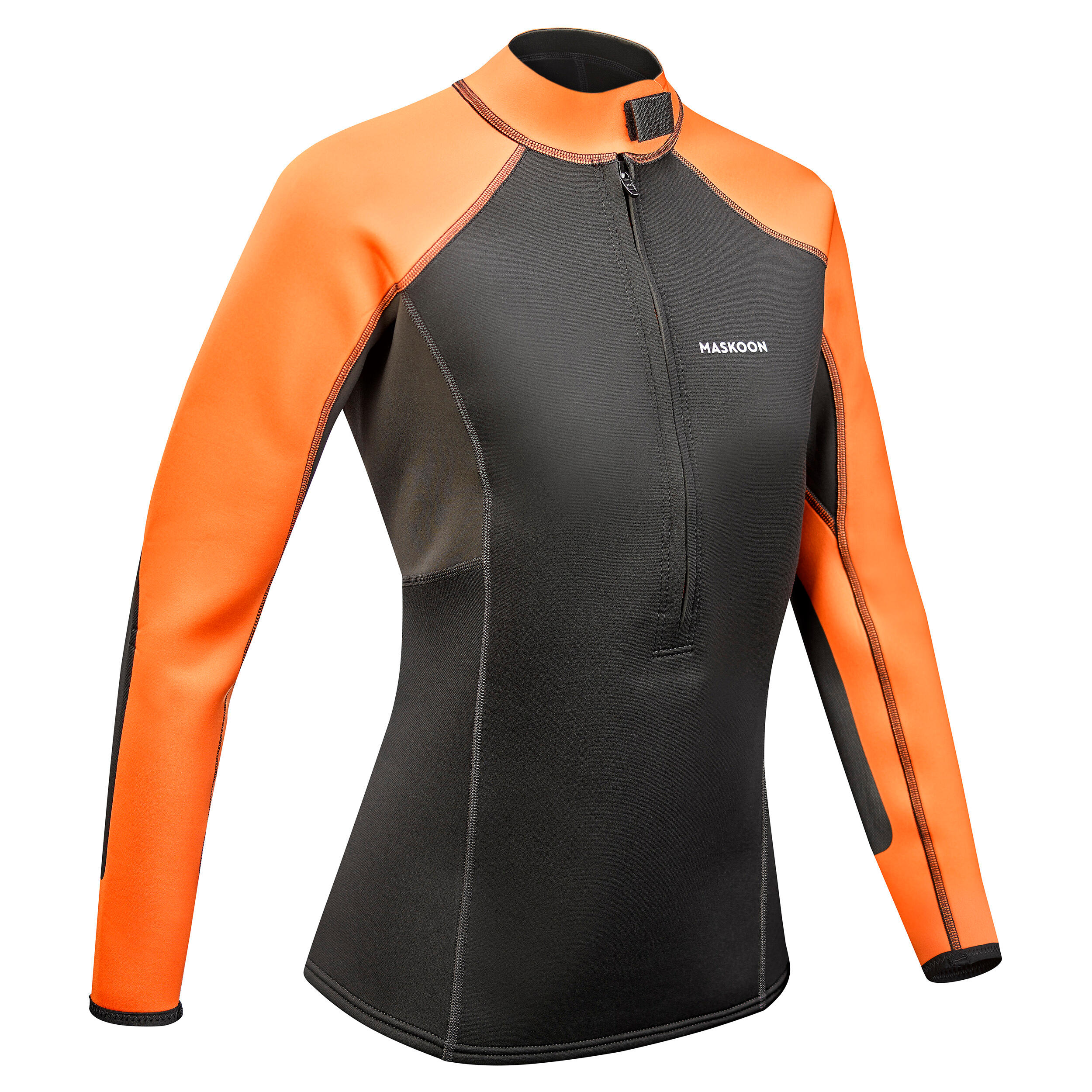 Maskoon Neopren-Top Canyoning halber Reißverschluss 2/3 mm