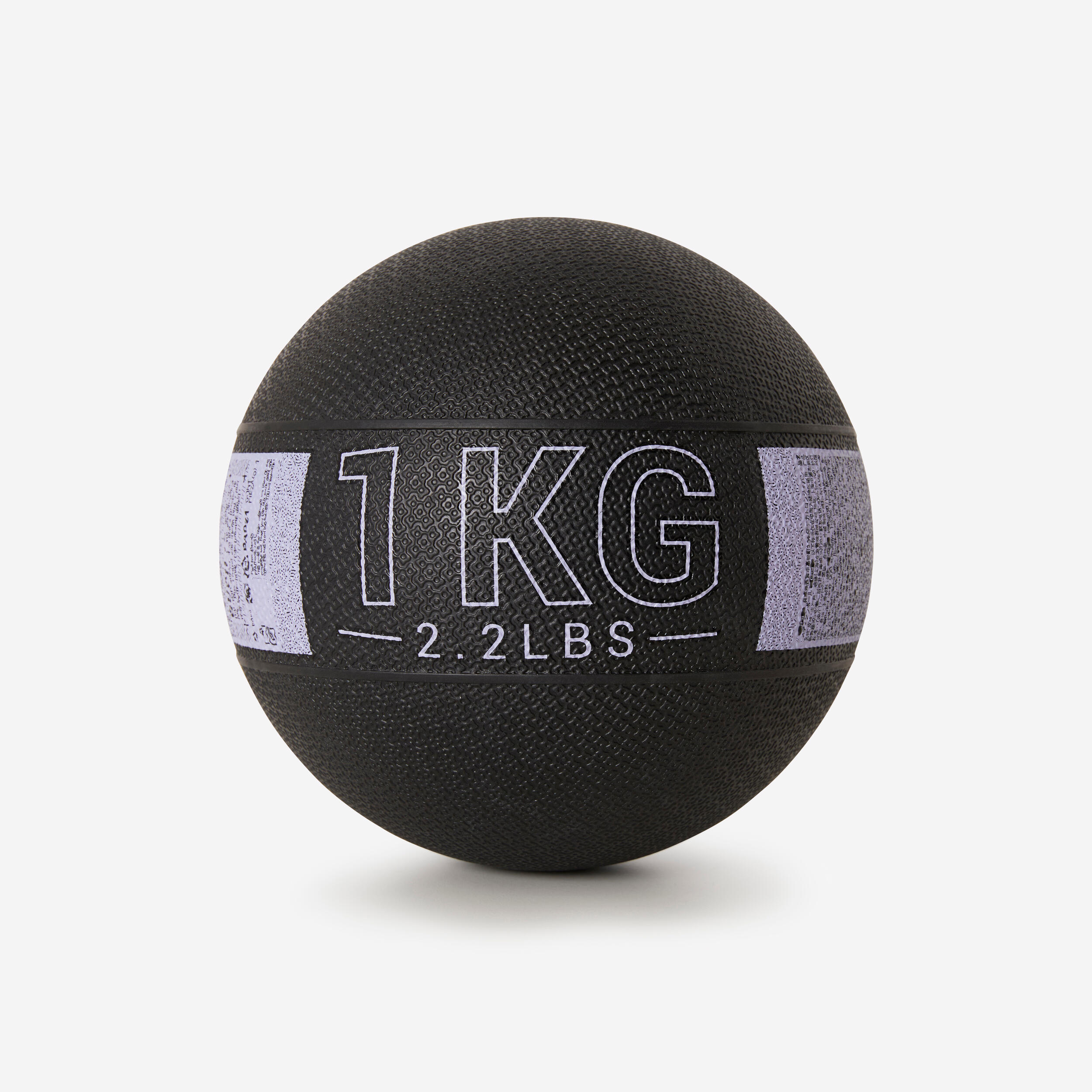 Domyos Medizinball 1 kg schwarz
