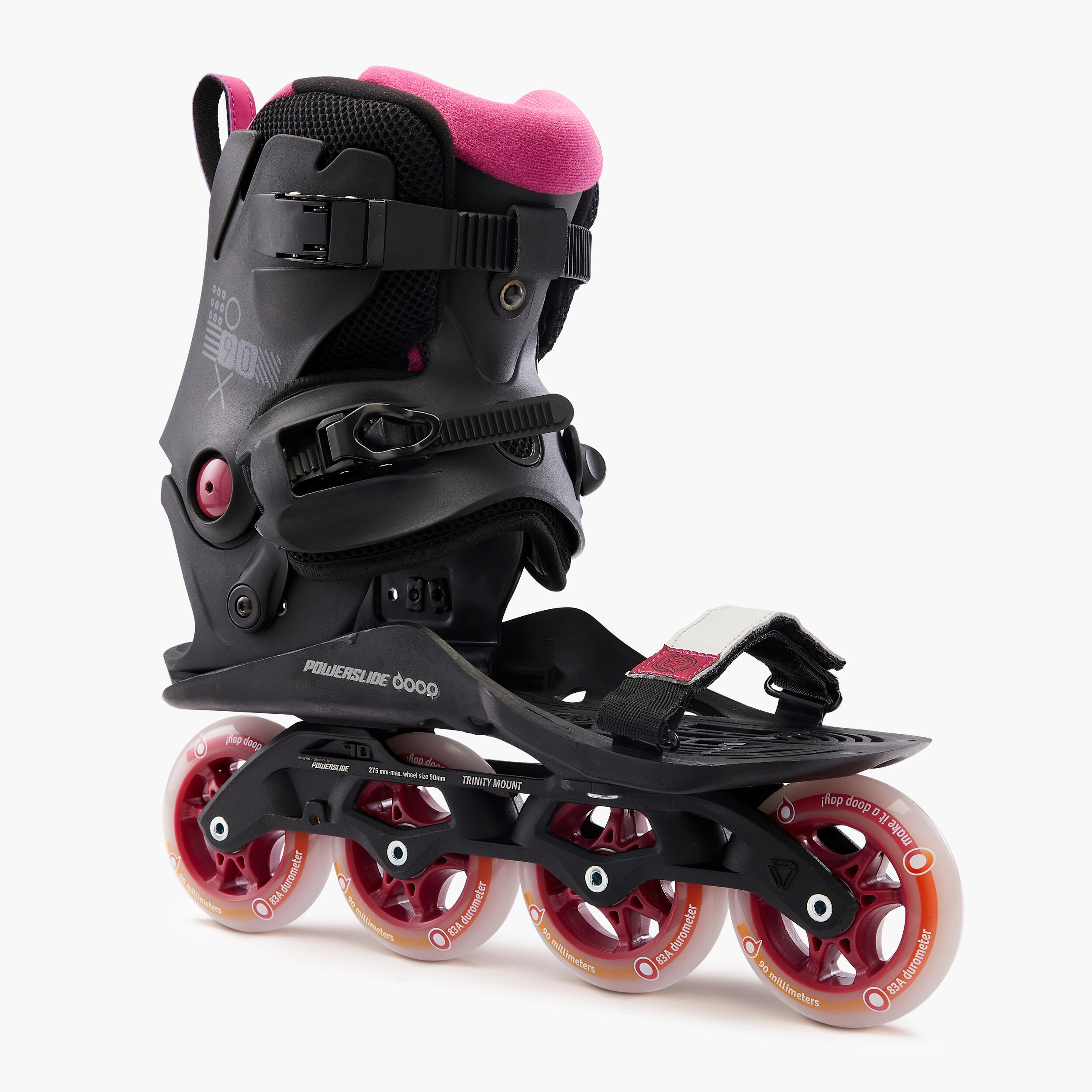 Powerslide Inline Skates Inliner Powerslide Doop Dusk 90 größenverstellbar Erwachsene