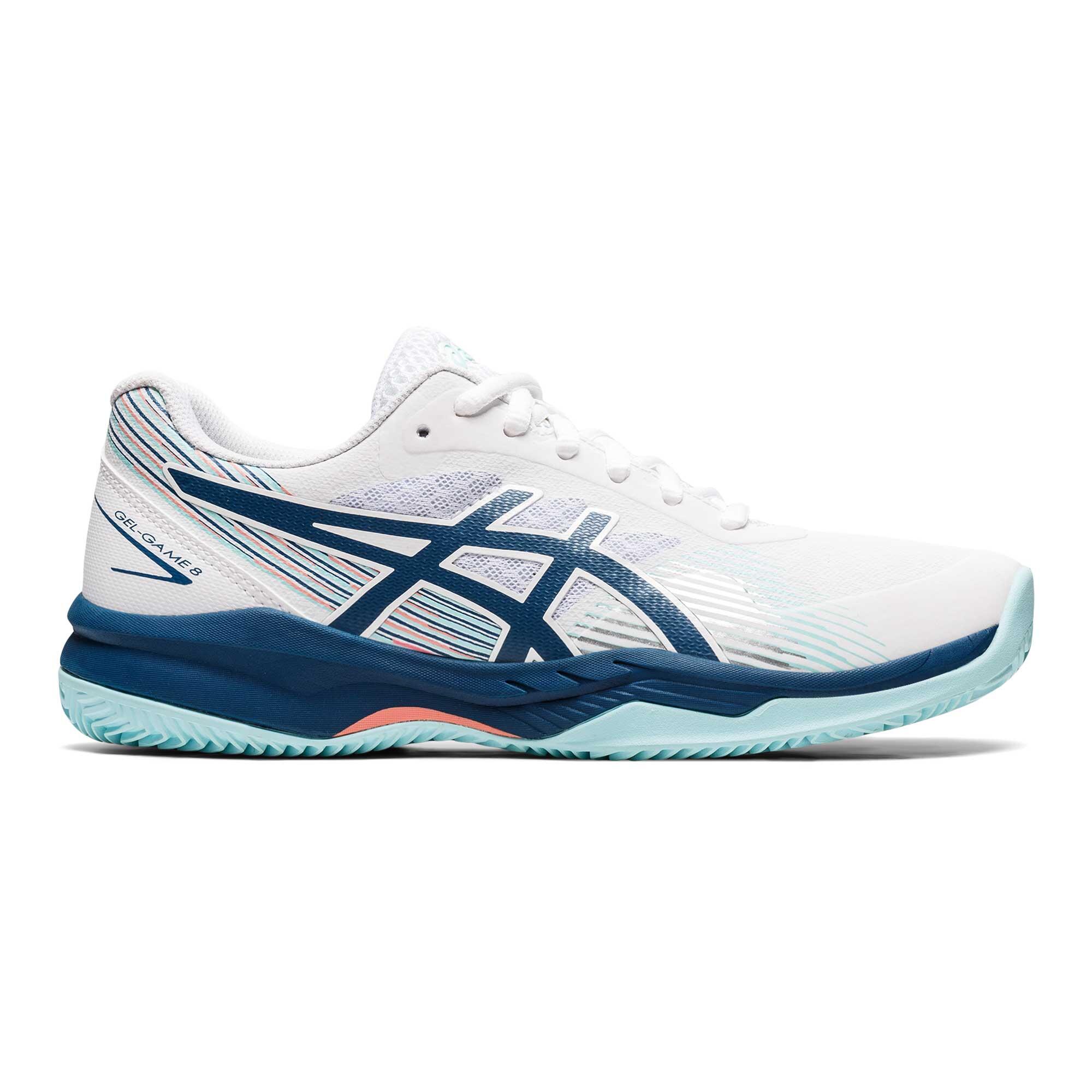 Asics Tennisschuhe Asics Damen Gel Game 8 indigoblau/weiss