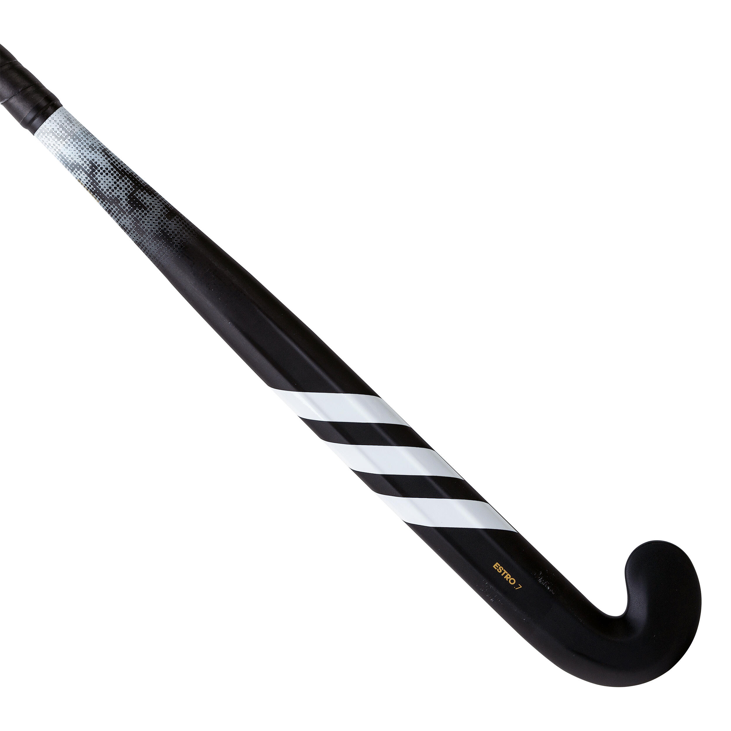 Adidas Feldhockeyschläger Estr.7 LB 20% Carbon Fortgeschrittene Erwachsene schwarz/gold