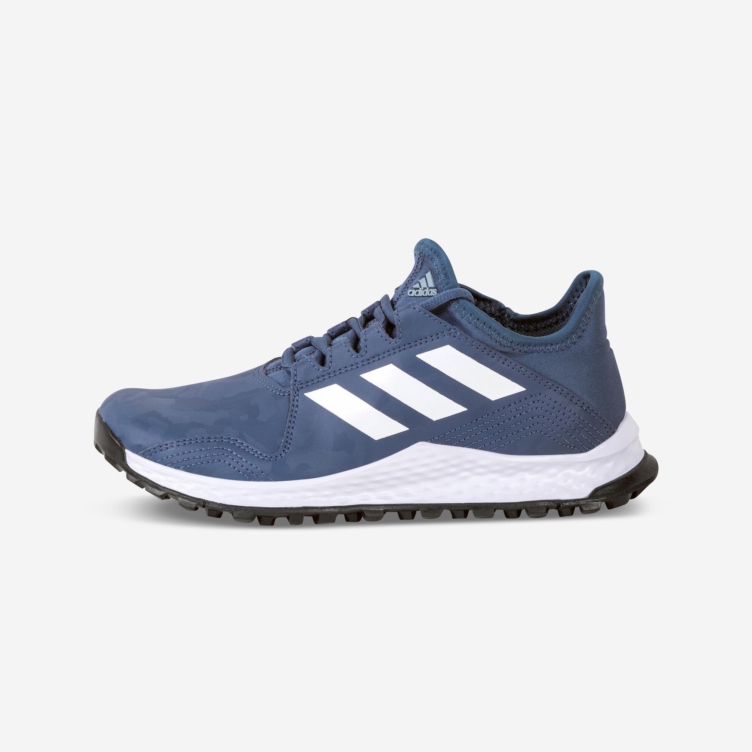 Adidas Hockeyschuhe Youngstar mittlere Spielintensität Jugendliche blau