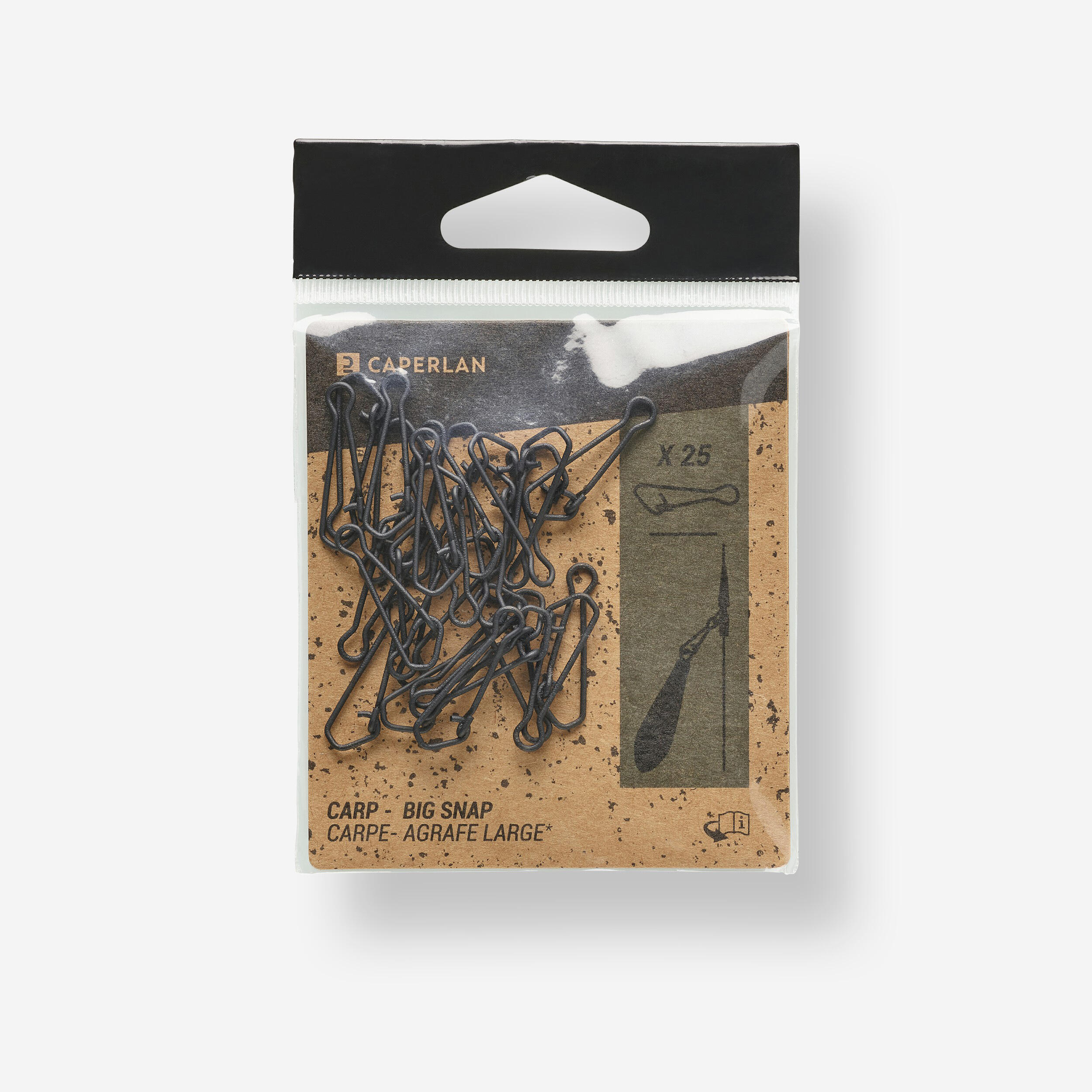 Caperlan Karabiner Big Snap 25 Stk.
