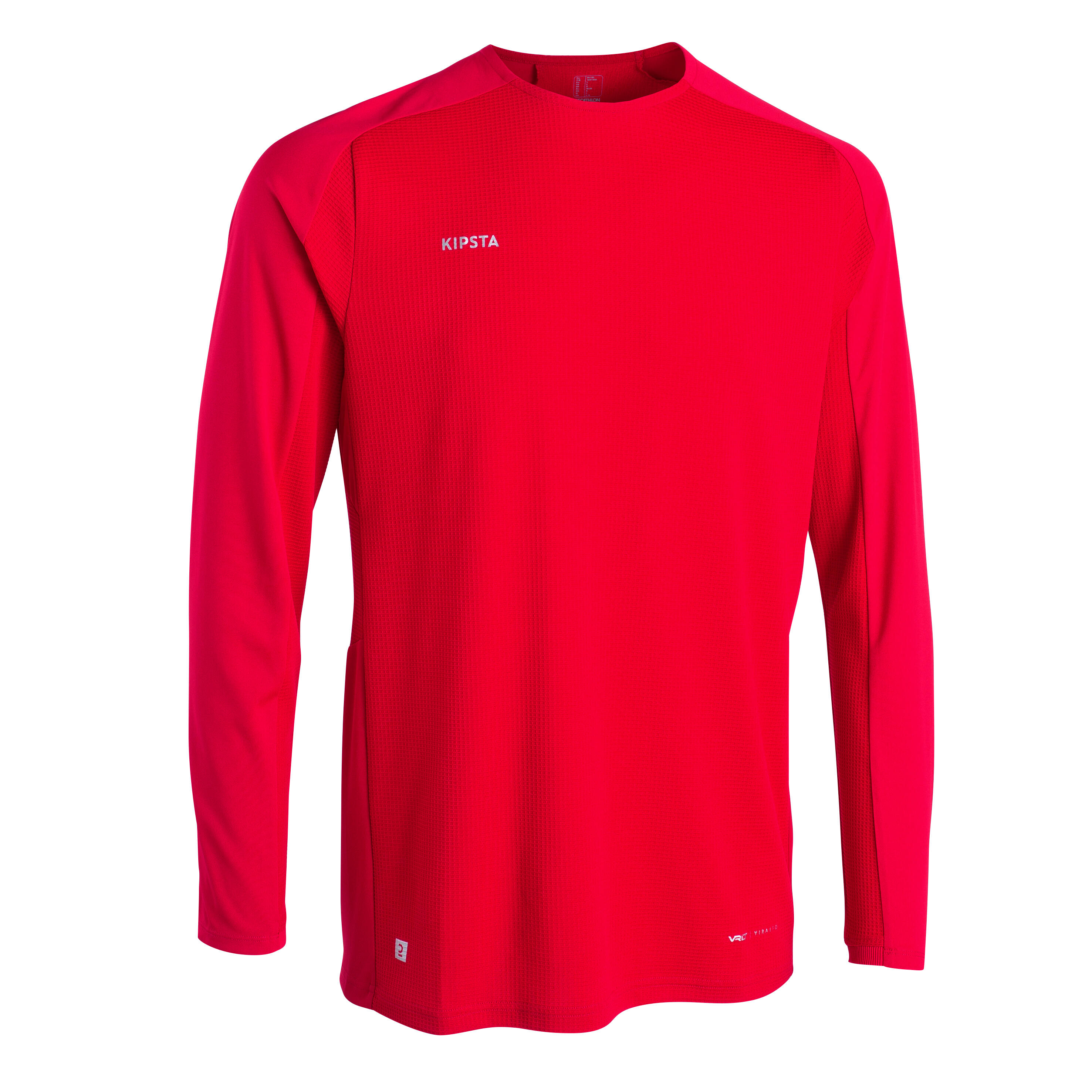 Kipsta Fussballtrikot langarm VIRALTO Verein weiss