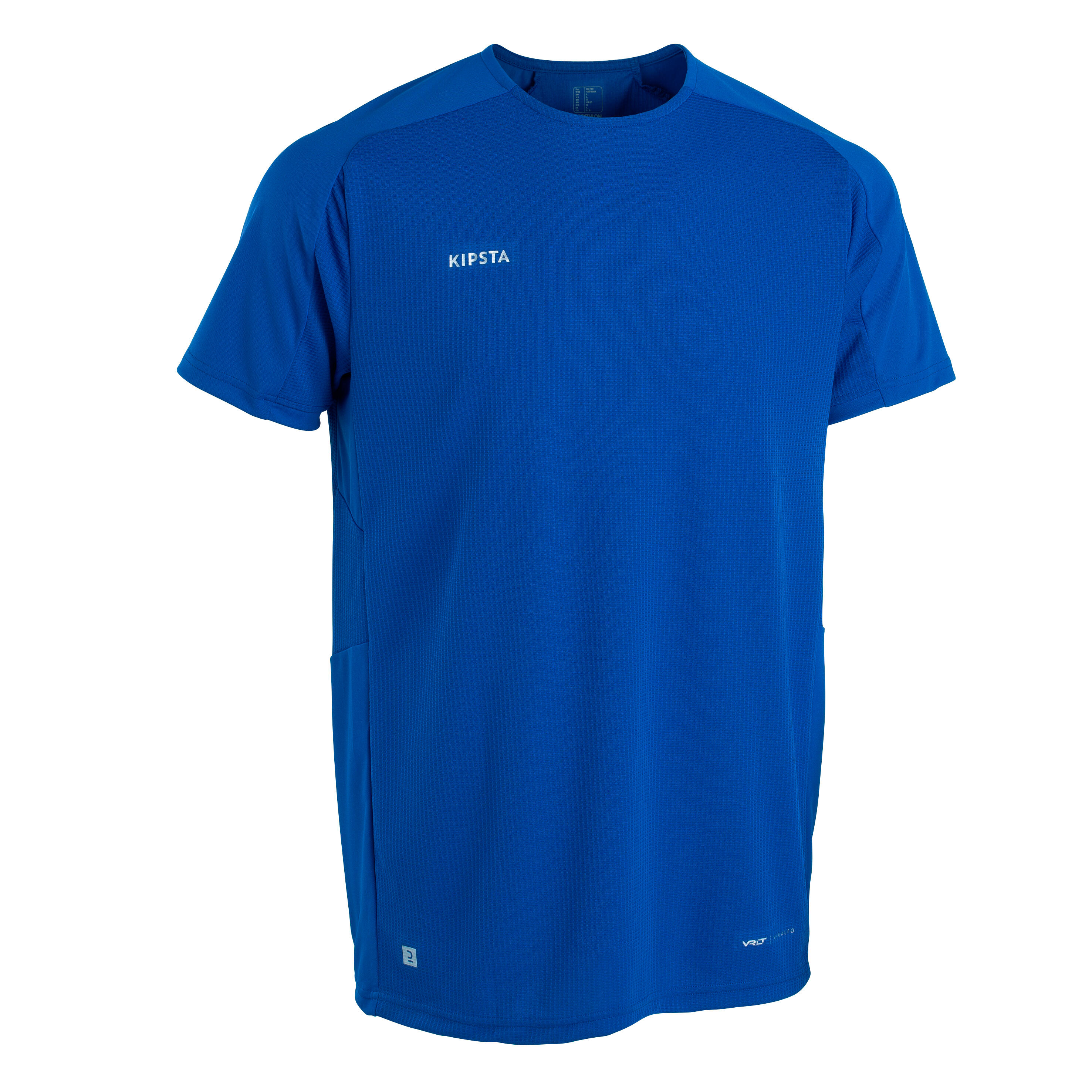 Kipsta Fussballtrikot kurzarm VIRALTO Damen/Herren weiss/schwarz