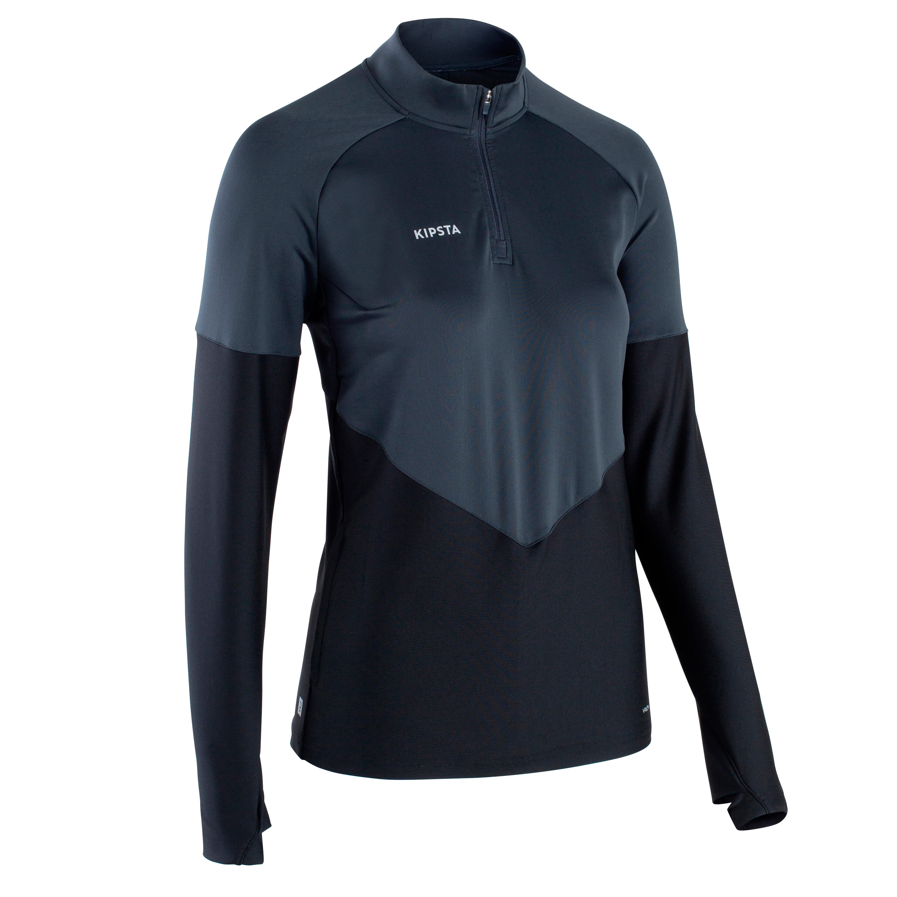 Kipsta Sweatshirt Fussball VIRALTO+ Damen schwarz