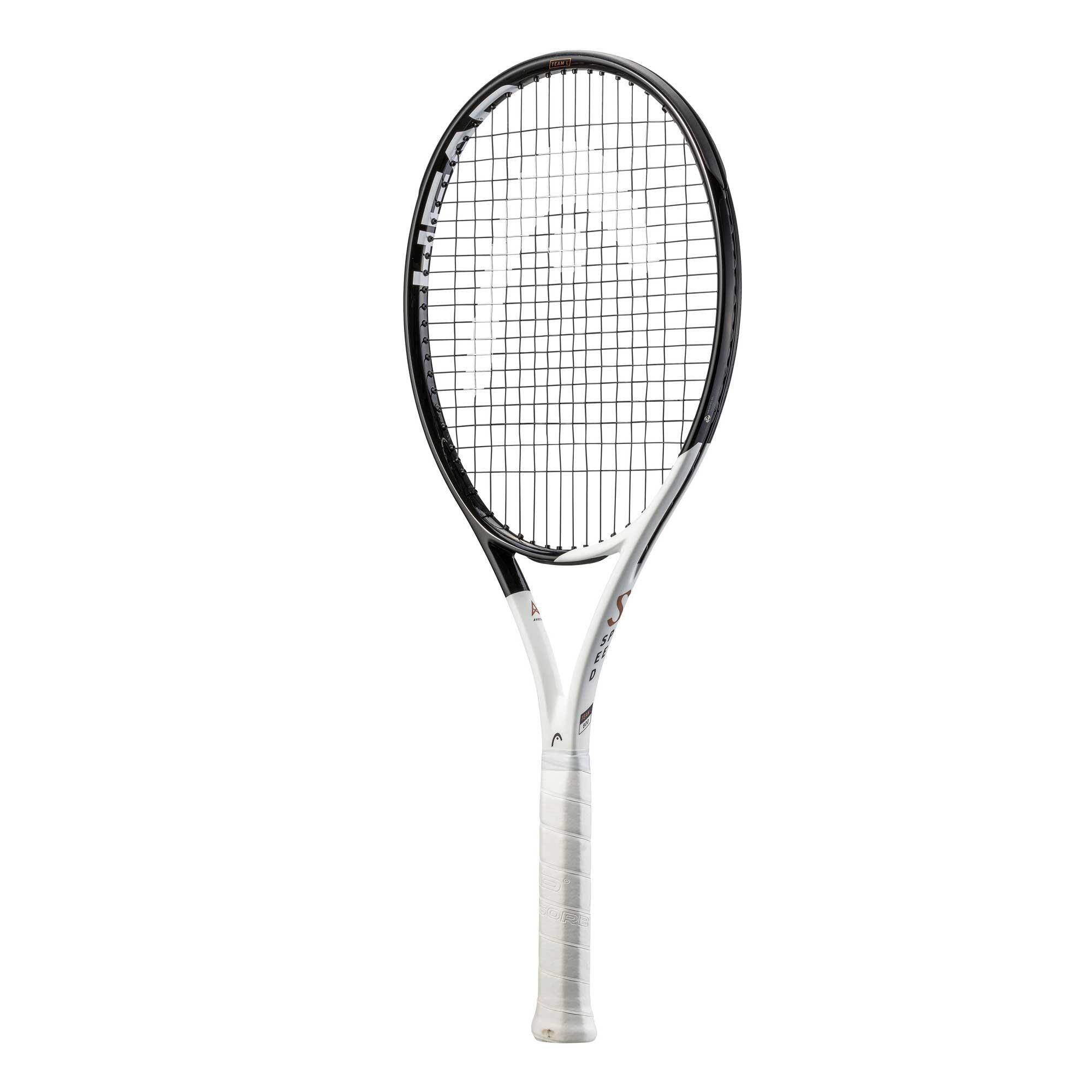 Head Head Tennisschläger Auxetic Speed Team L schwarz/weiss 265 g