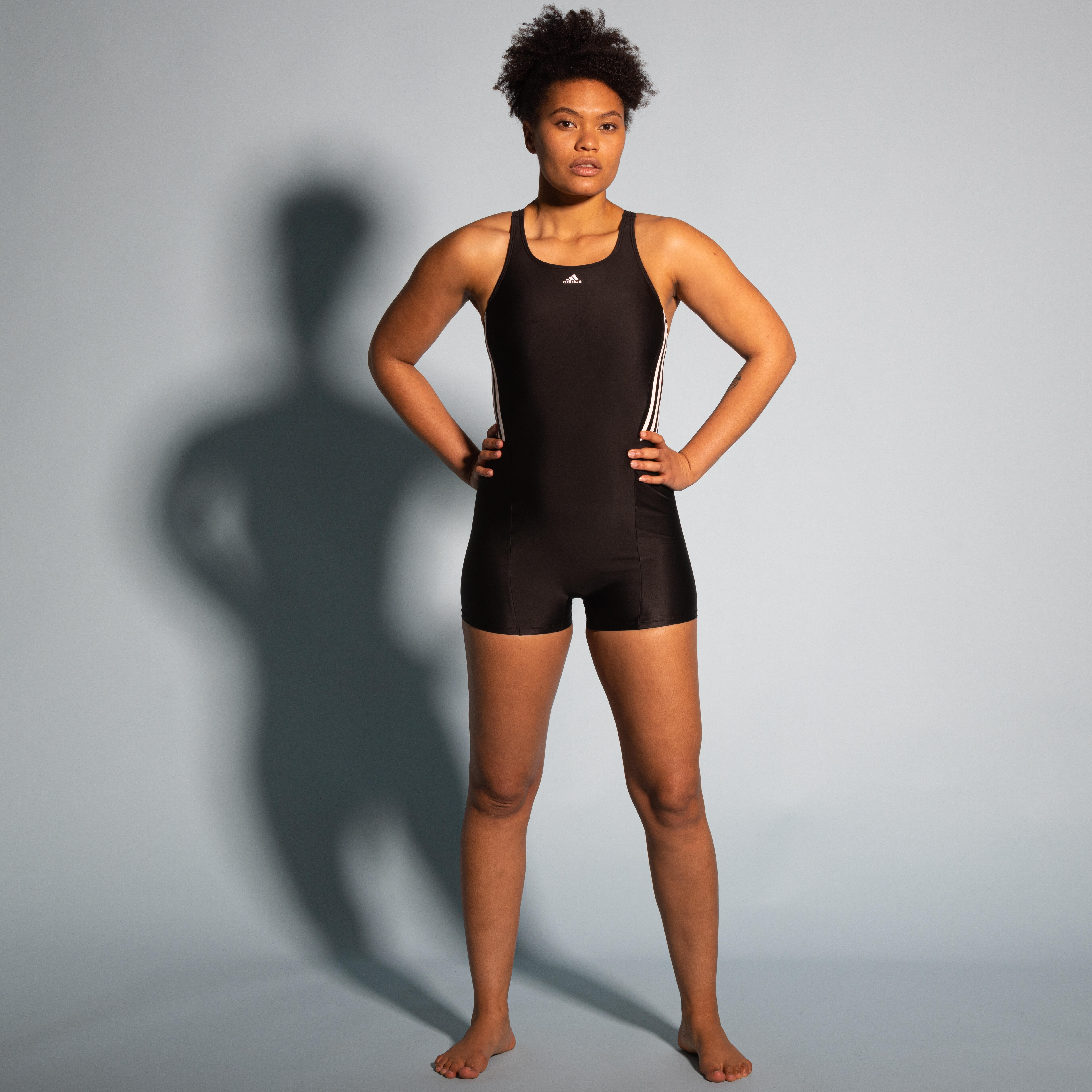 Adidas Badeanzug Shorty Adidas schwarz