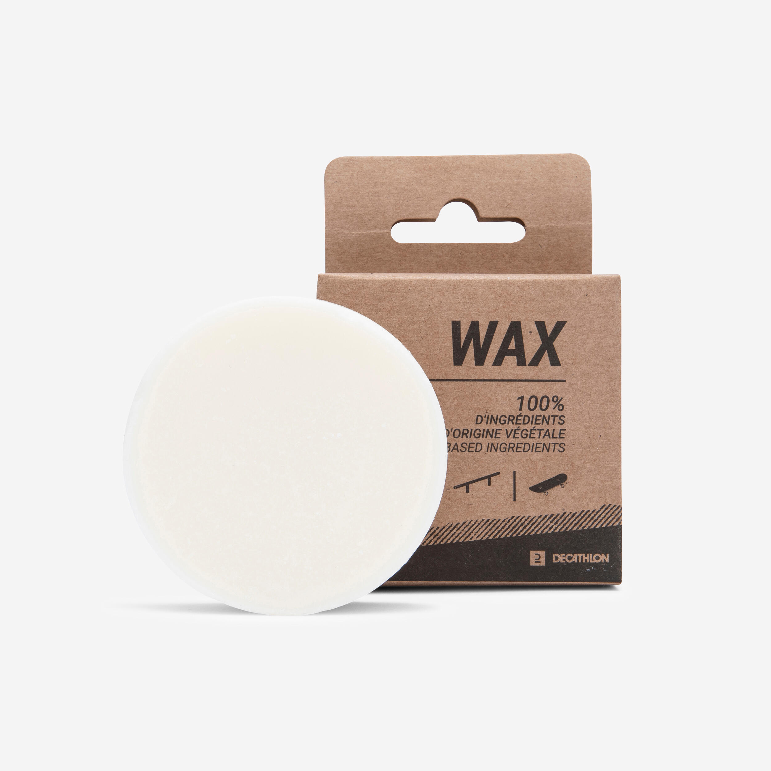 Oxelo Skate-Wachs 100 % Naturwachs