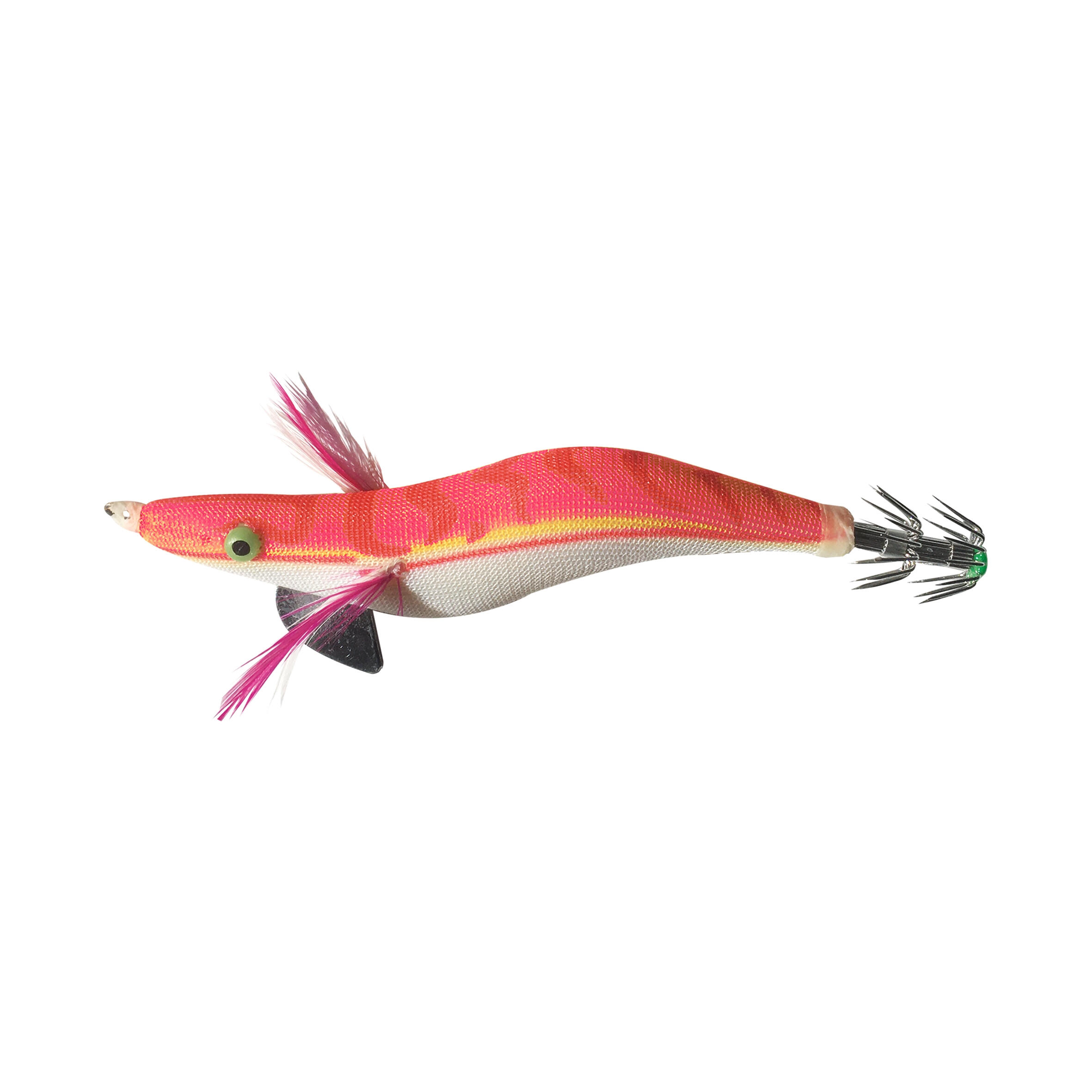 Flashmer Tintenfischköder für Sepien/Kalmare bebleit EGI 2,5 9 cm rosa