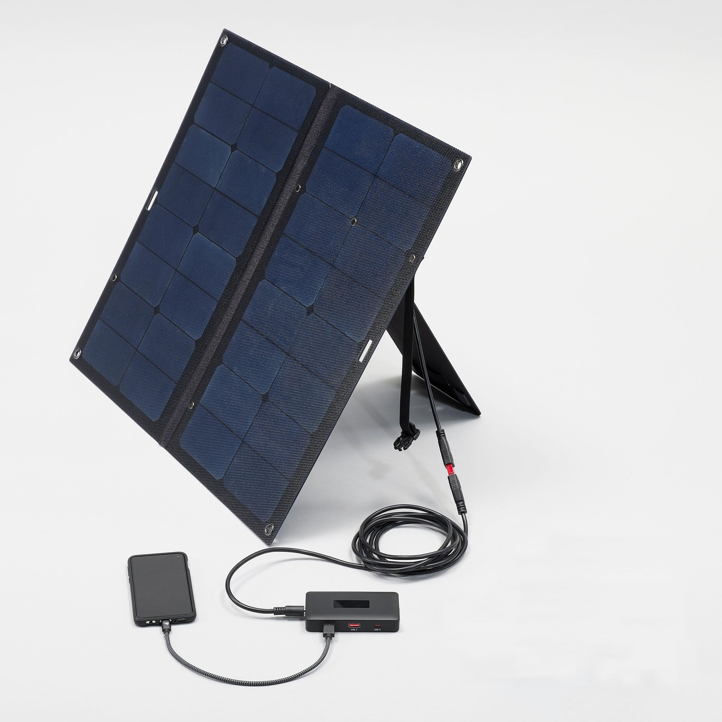Quechua Solarpanel Camping 50 Watt