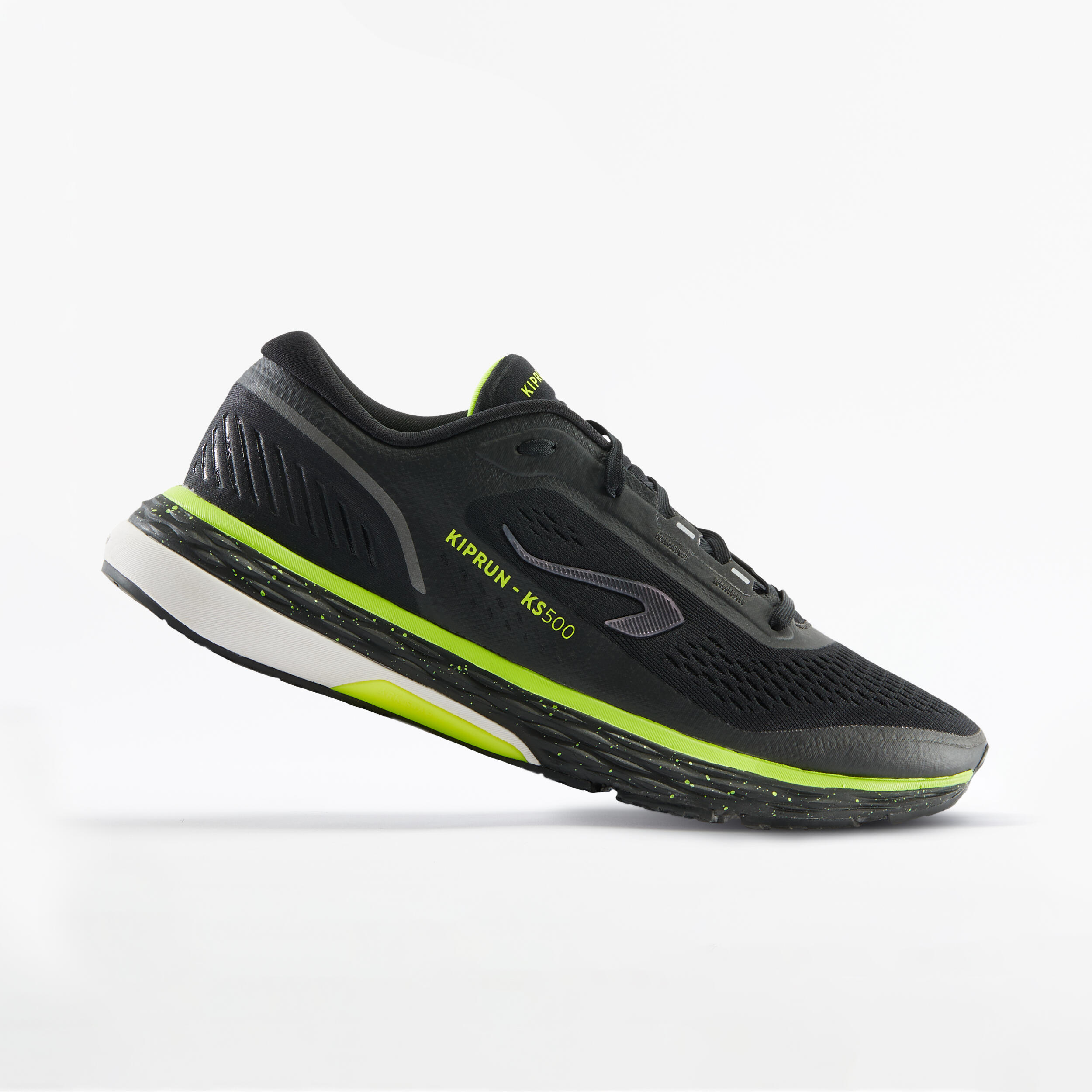Kiprun Laufschuhe Kiprun KS500 Herren gelb/schwarz