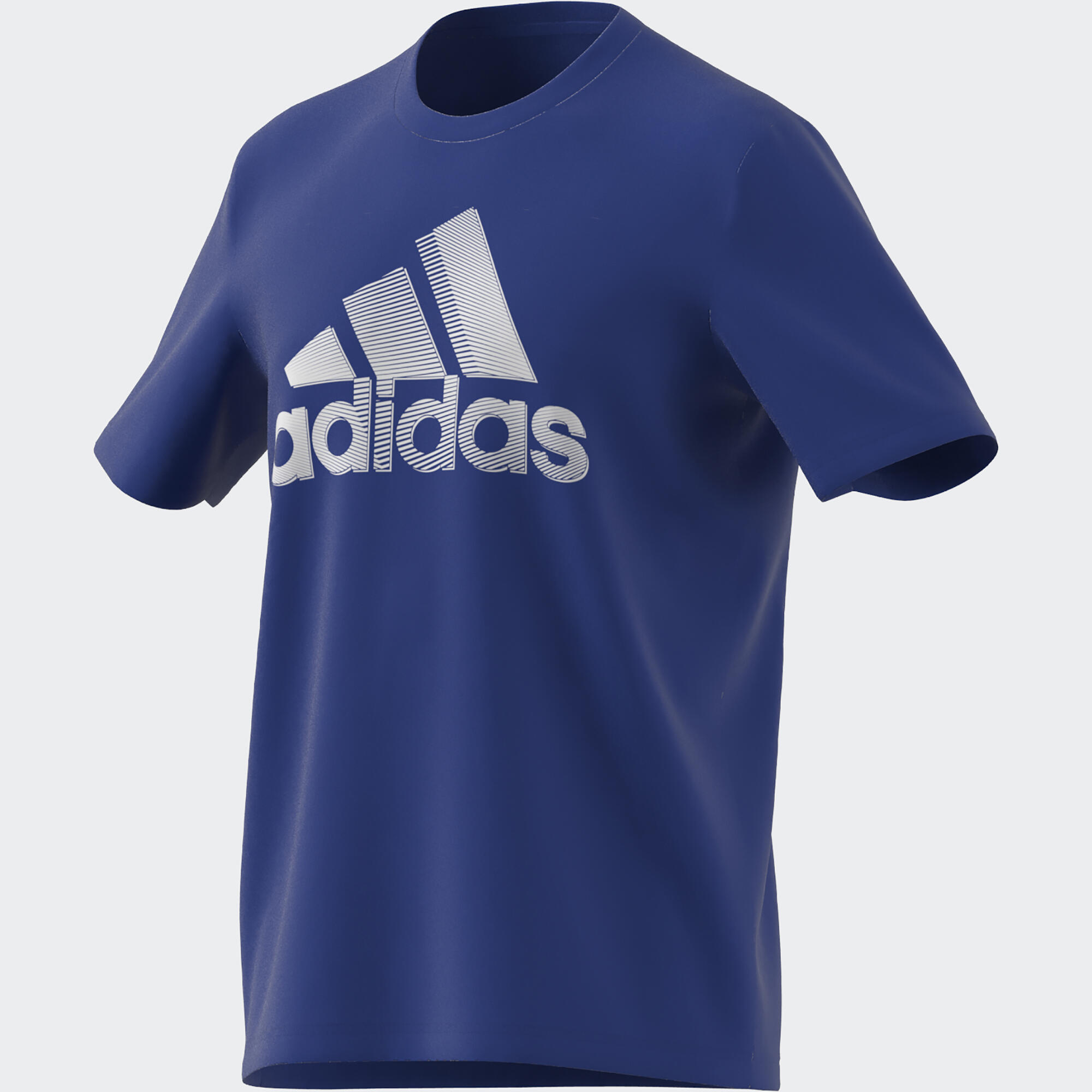 Adidas T-Shirt Adidas Fitness Soft Training Herren blau