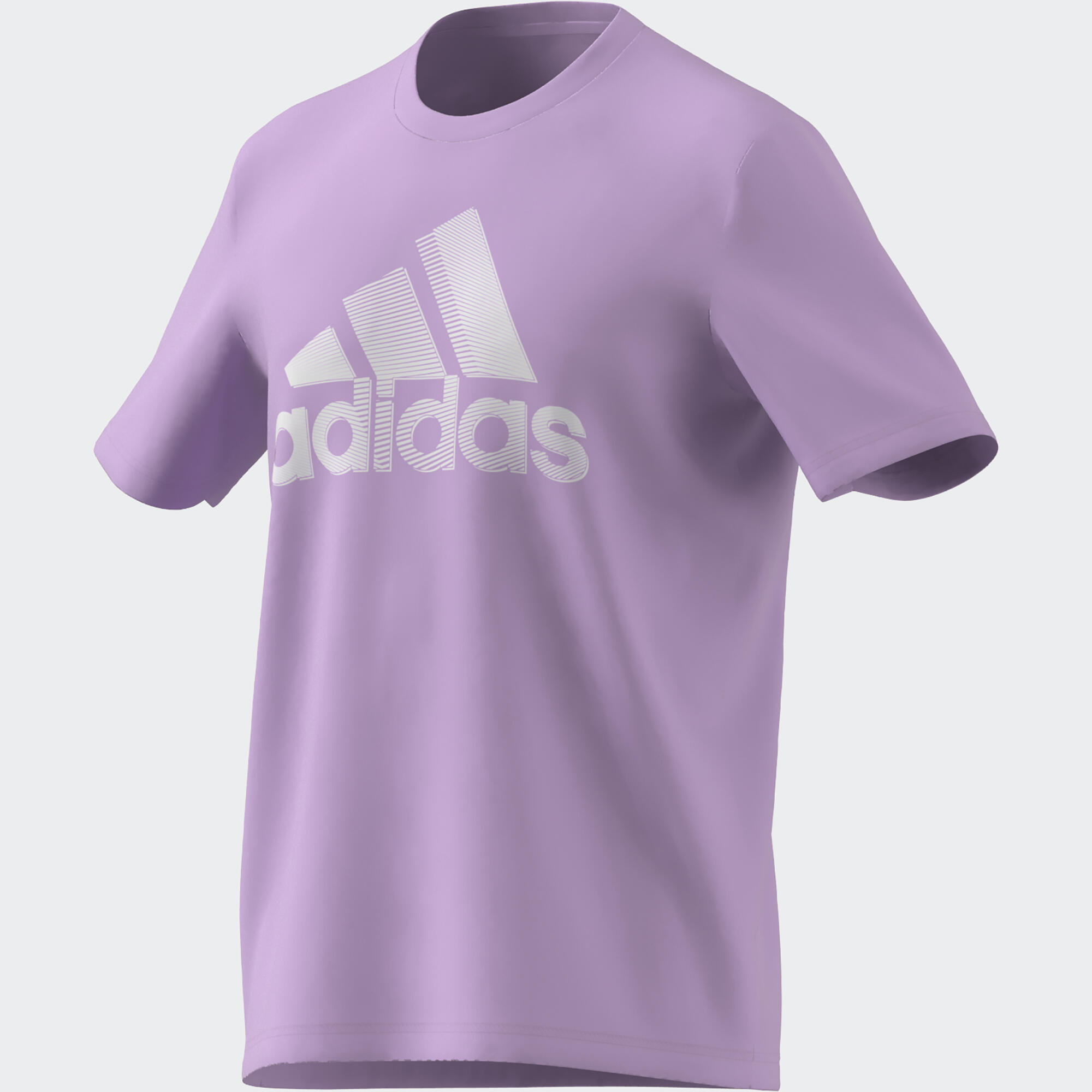 Adidas T-Shirt Adidas BOS Fitness Soft Training Herren lila