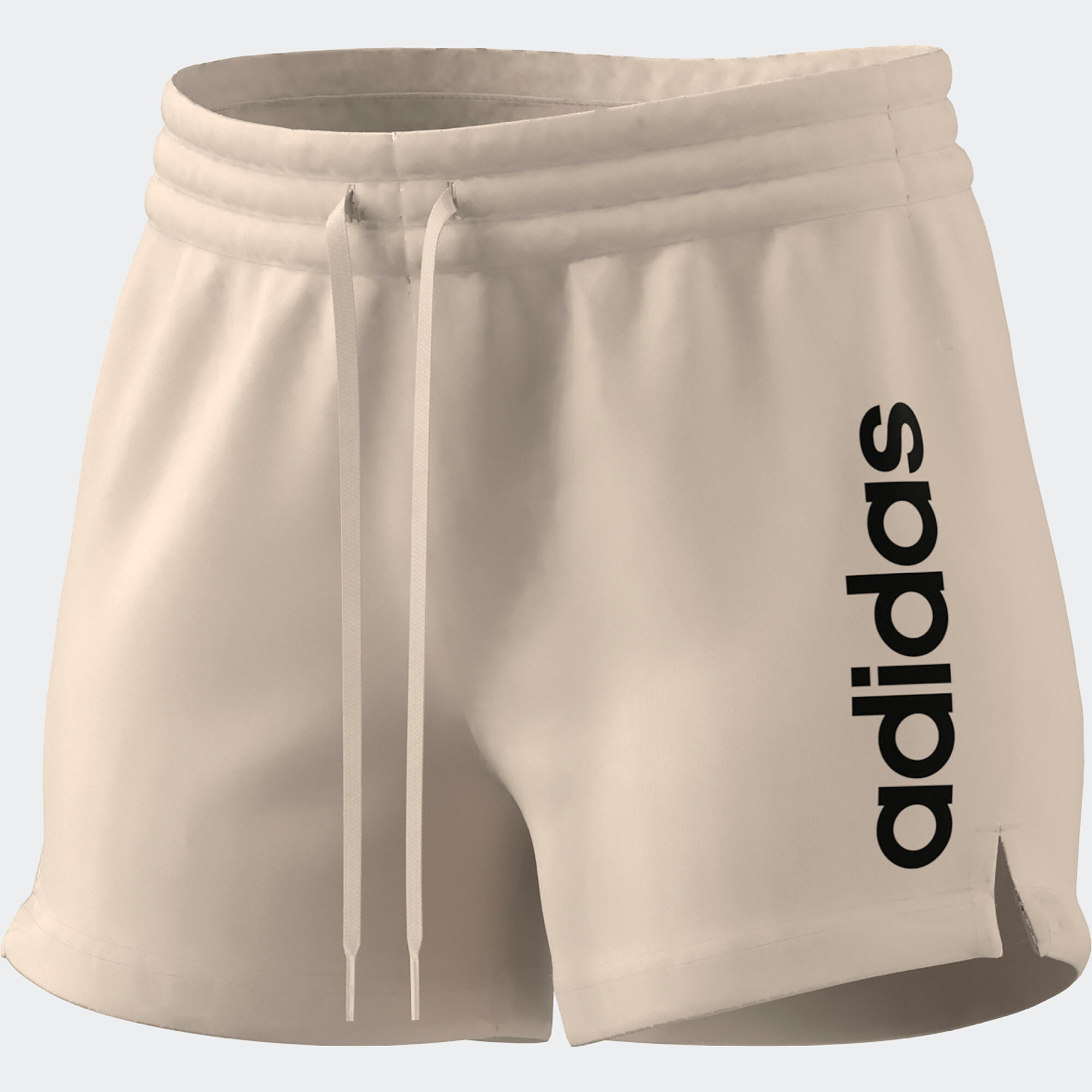 Adidas Shorts Adidas Linear Damen beige